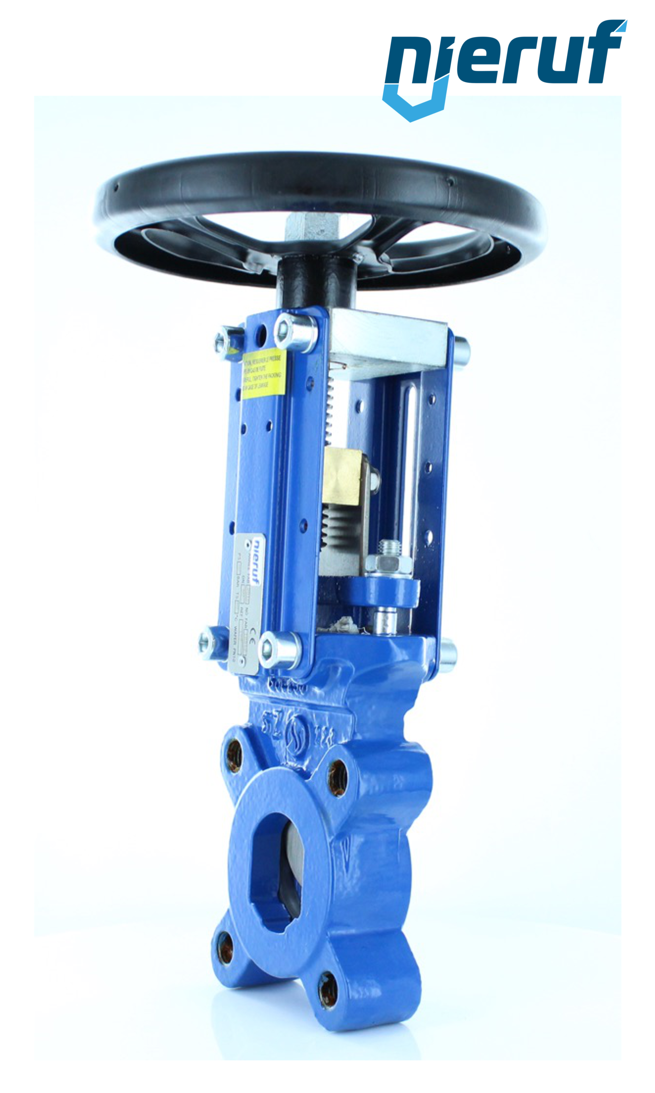 Knife gate valve DN 300 SR01 NBR handwheel