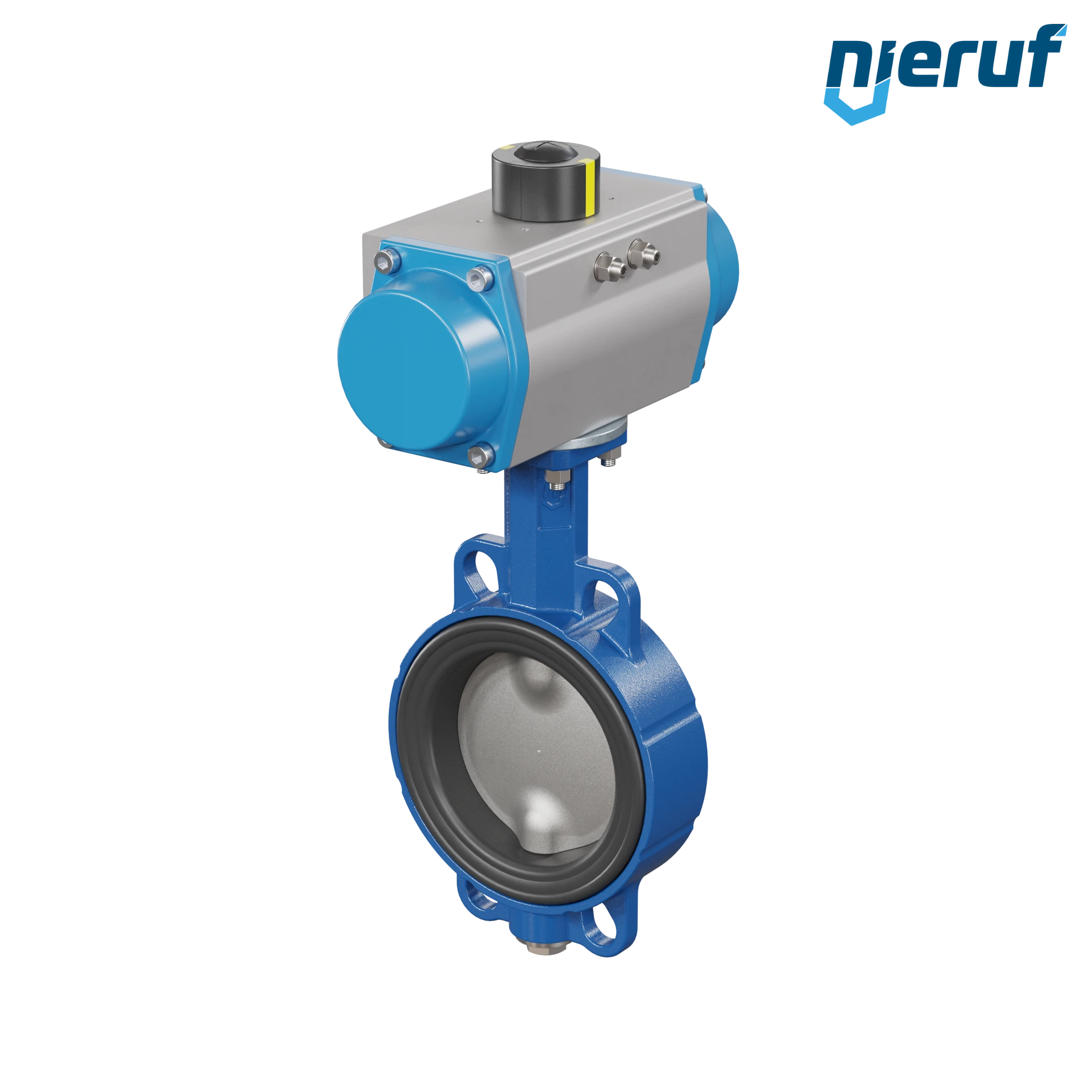 Butterfly valve DN 125 AK01 EPDM high temperature & FDA pneumatic actuator double acting