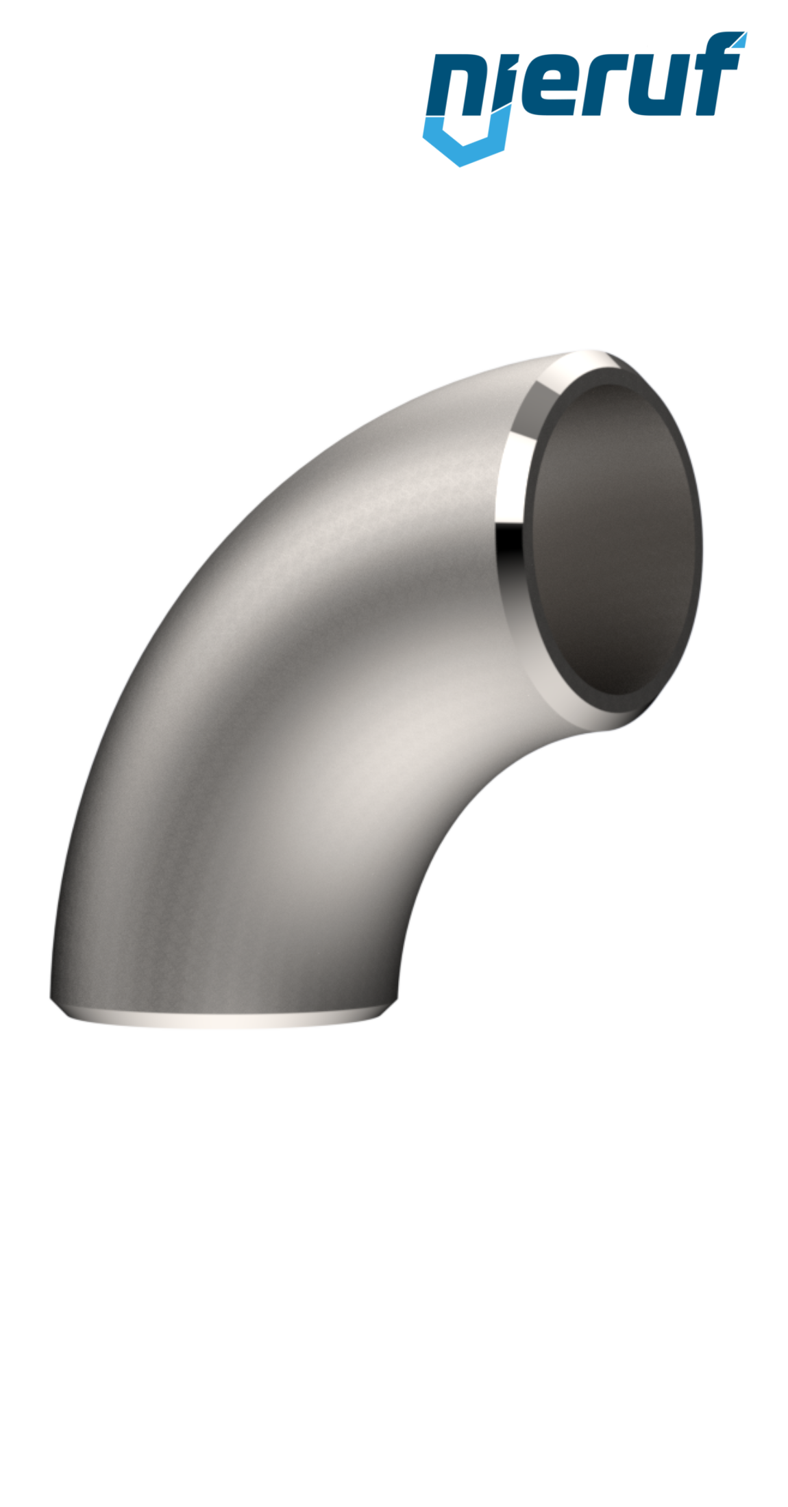 elbow (welded) 90° 219,1 x 3,0 stainless steel 1.4571