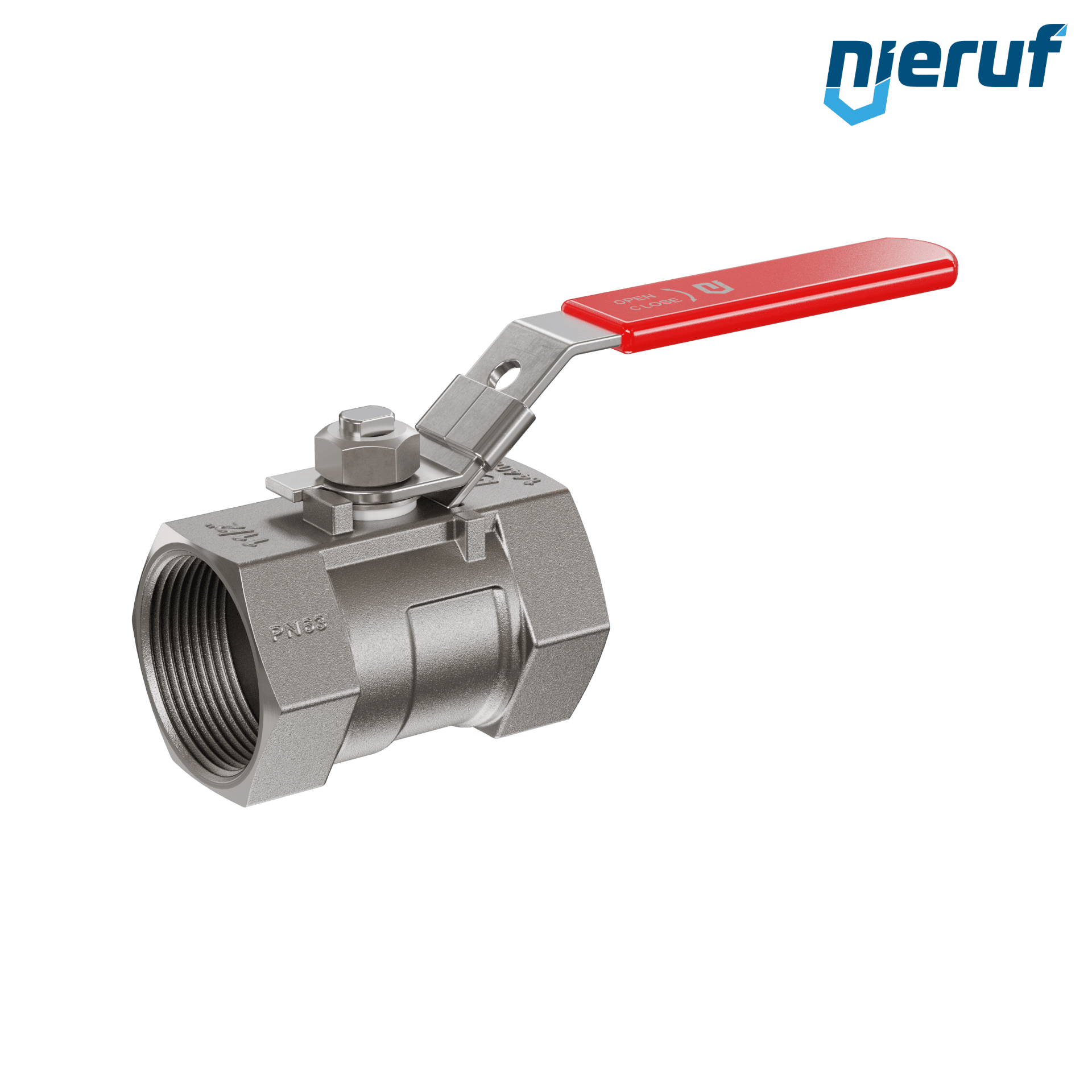 valvola a sfera in acciaio inossidabile DN40 - 1 1/2" pollici GK03 valvola a sfera in acciaio inossidabile DN40 - 1 1/2" pollici GK03