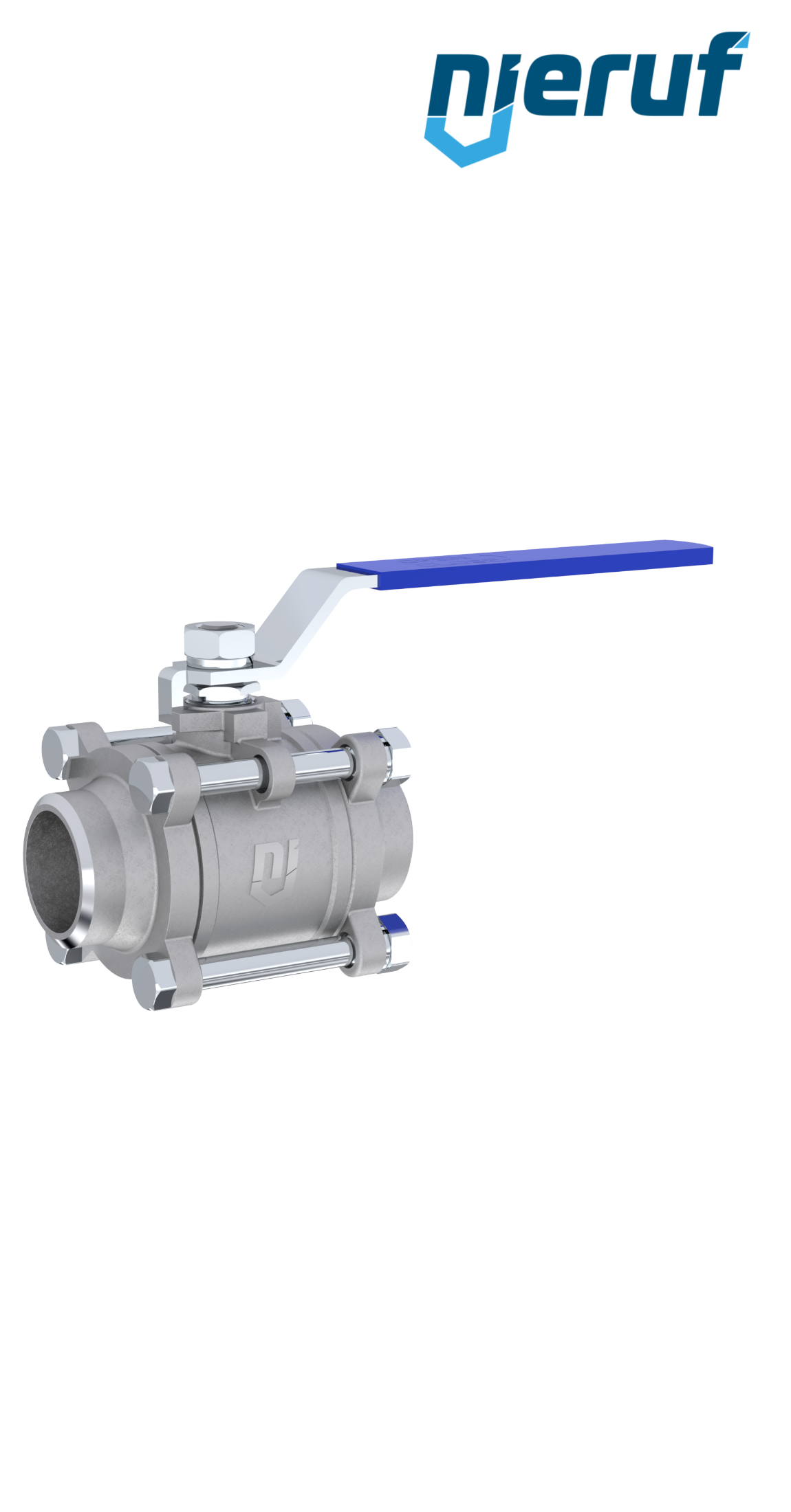 ball valve made of stainless steel DN50 - 2" inch GK04 with butt weld