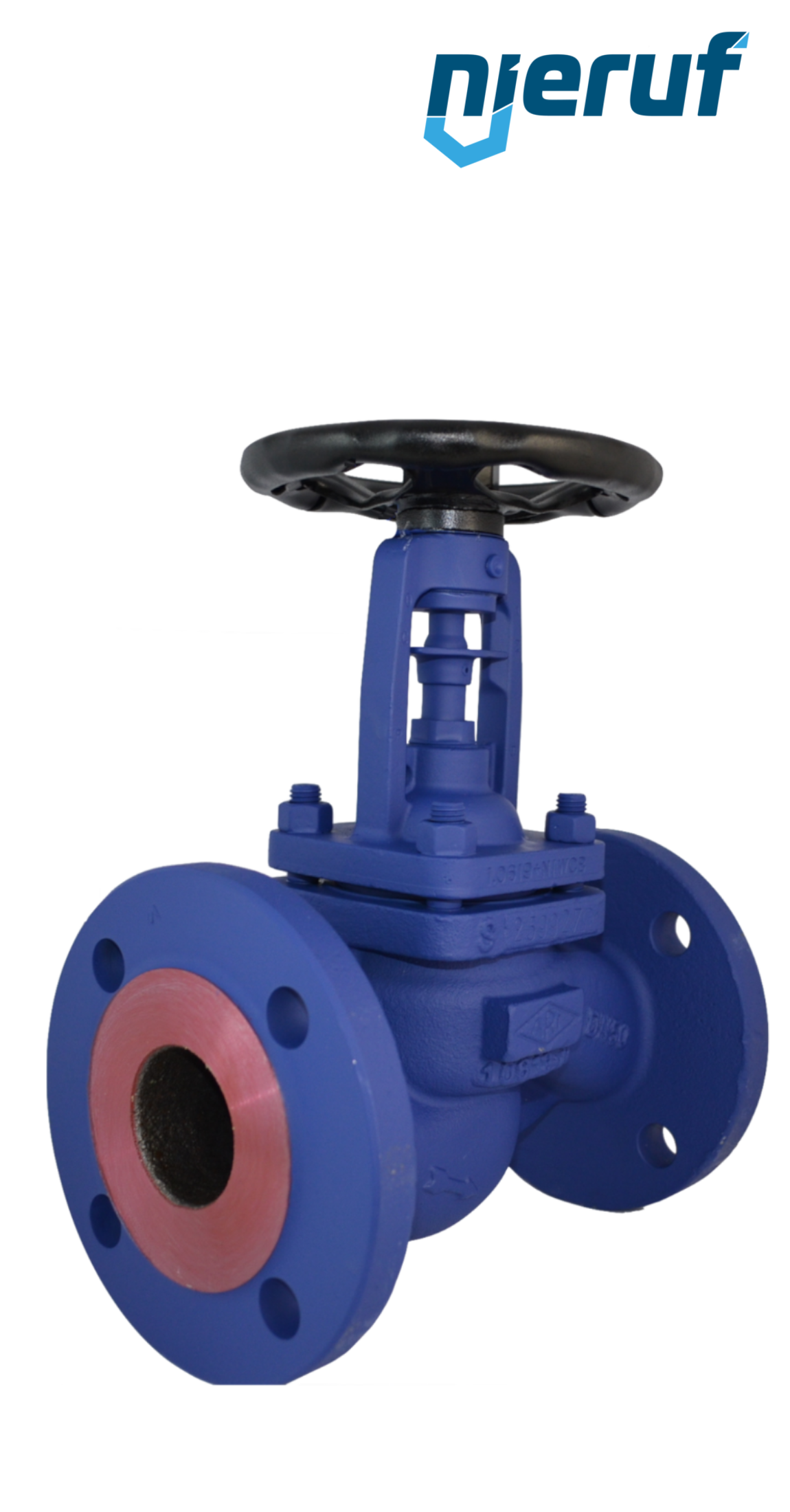 Globe valve DN 125 AV02 SG iron EN-JS1049 Isolation plug