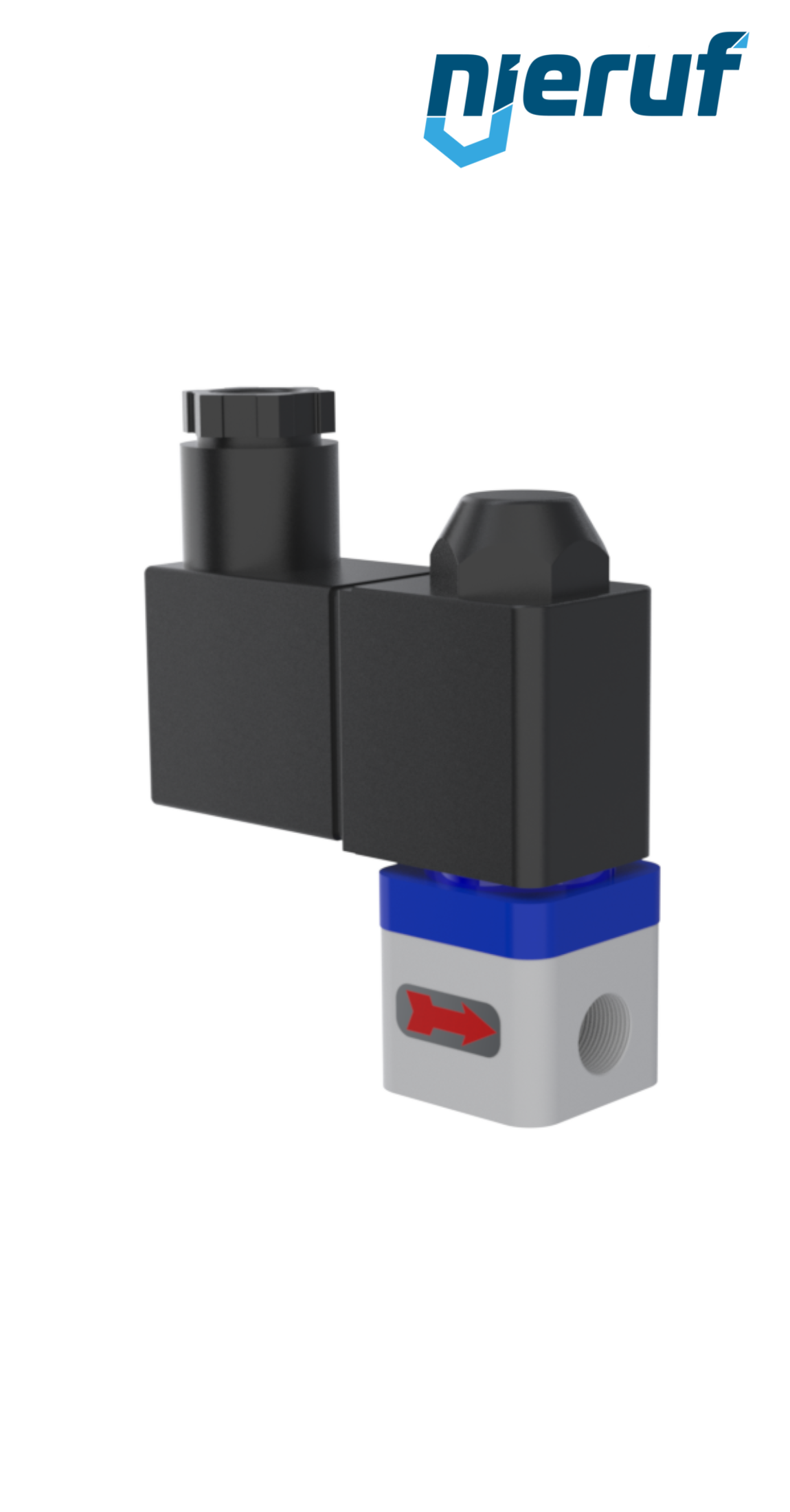 Solenoid valve DN1,0 PTFE KV01 FKM 230V 50Hz