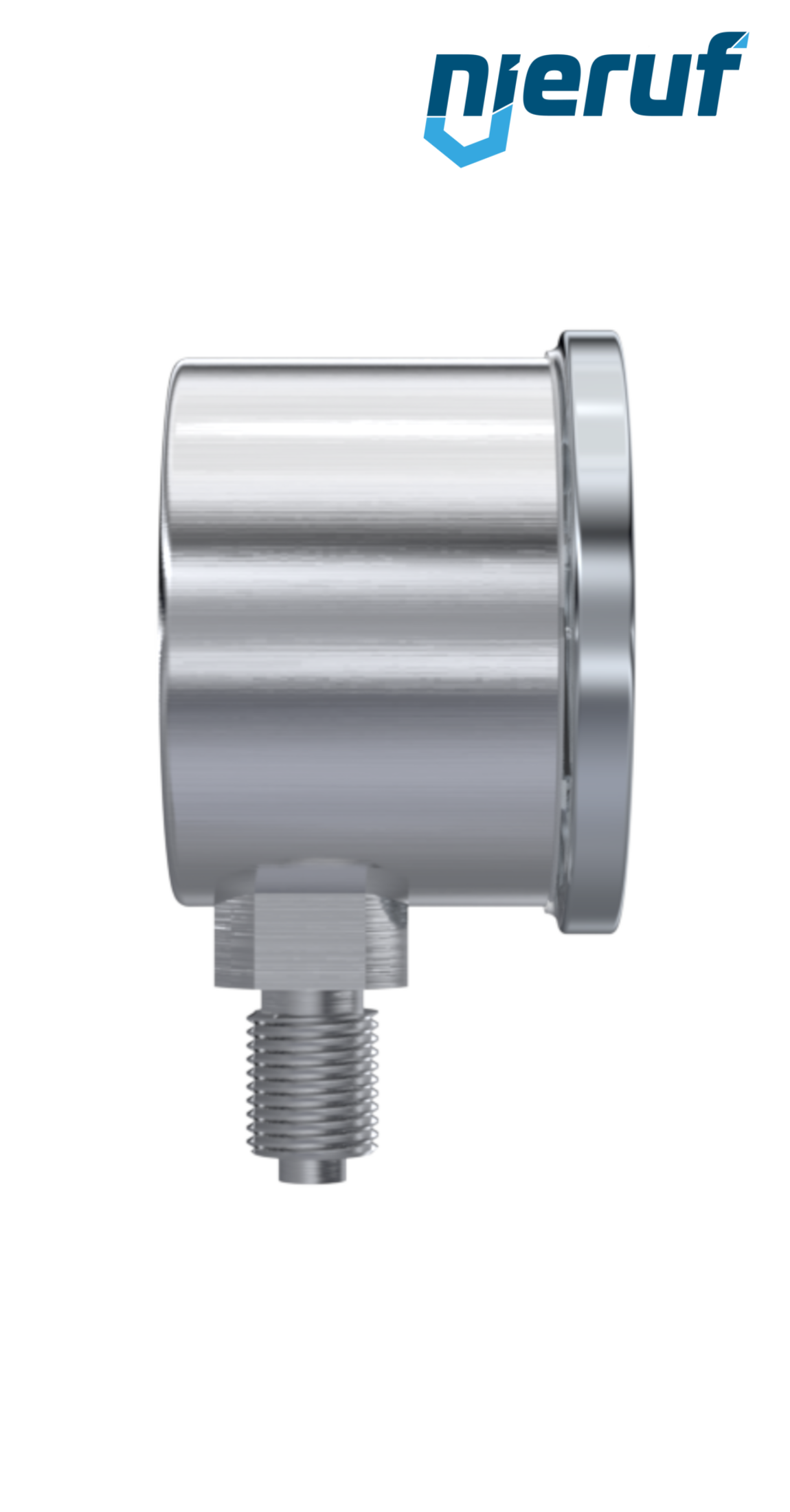 pressure gauge G 1/4" radial 50 mm stainless steel MM05 0 - 10,0 bar