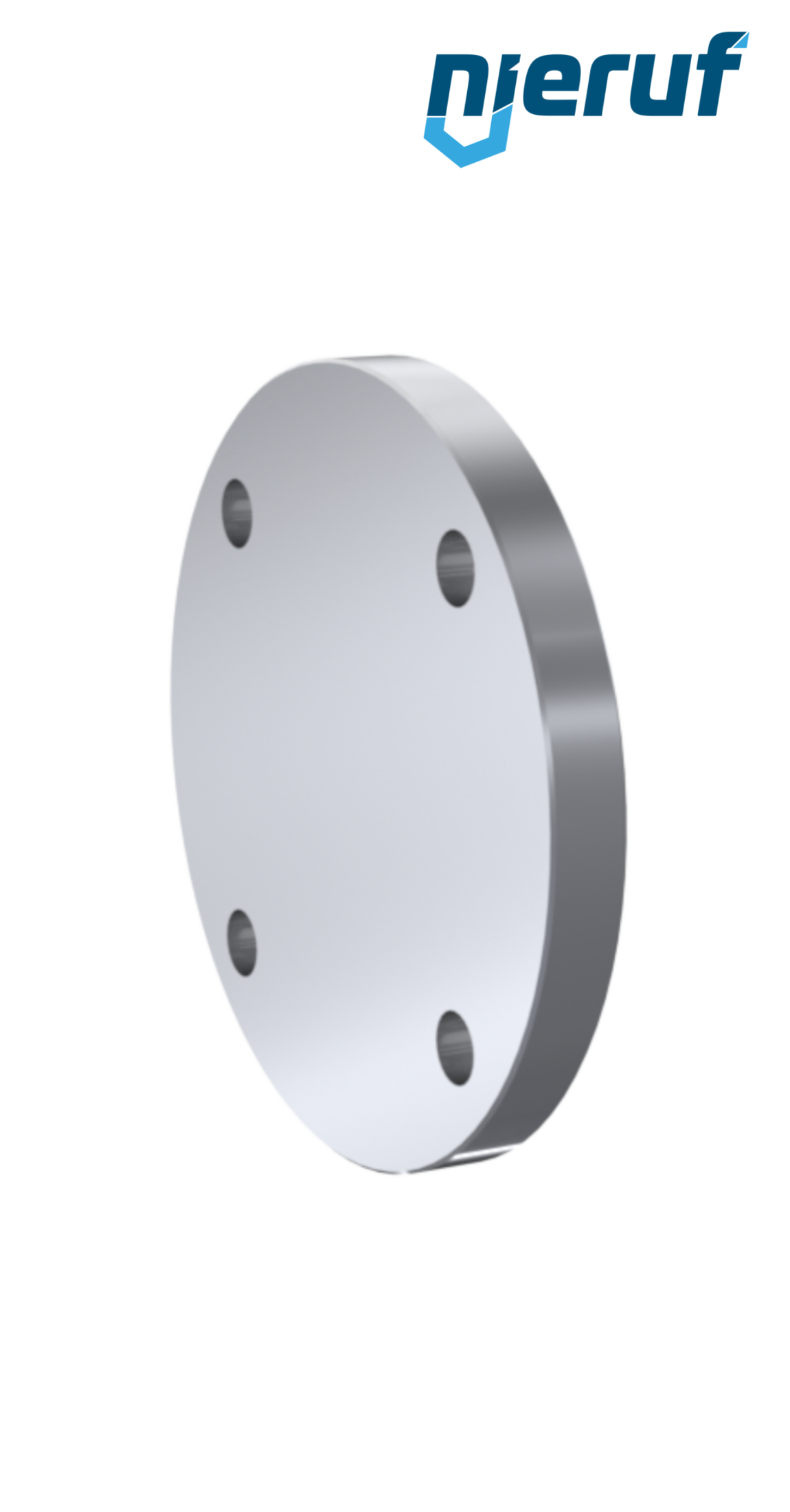 Blank flange DN15 PN10/16/25/40 EN1092-1 05 A 1.4541