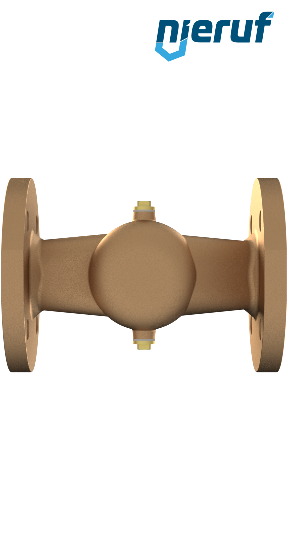 Flange-pressure reducing valve DN 32 PN16 DM05 gunmetal/brass EPDM 1.0 - 8.0 bar