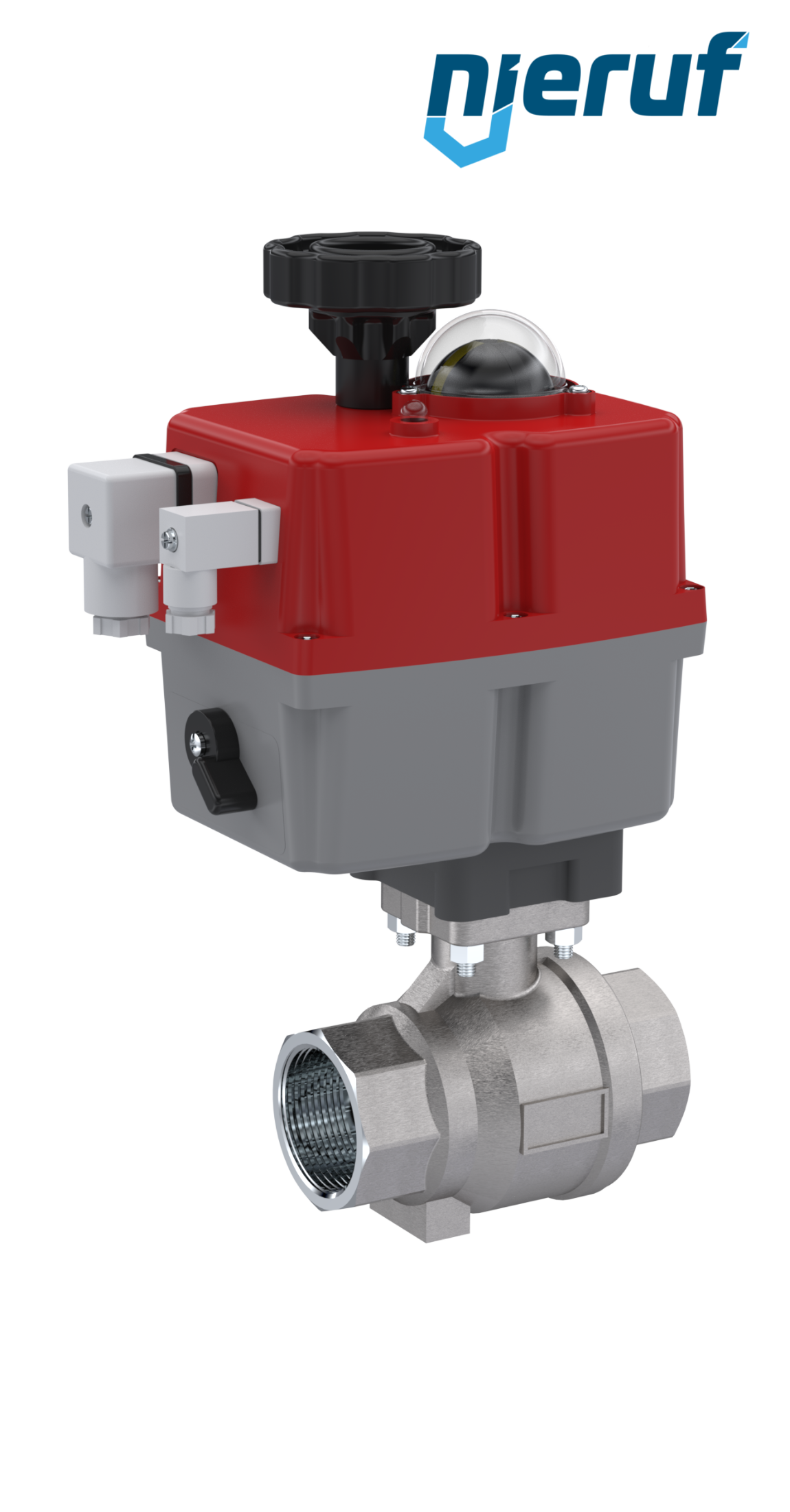 automatic-ball valve DN32 - 1 1/4" inch stainless steel 24V EK02 DVGW-water