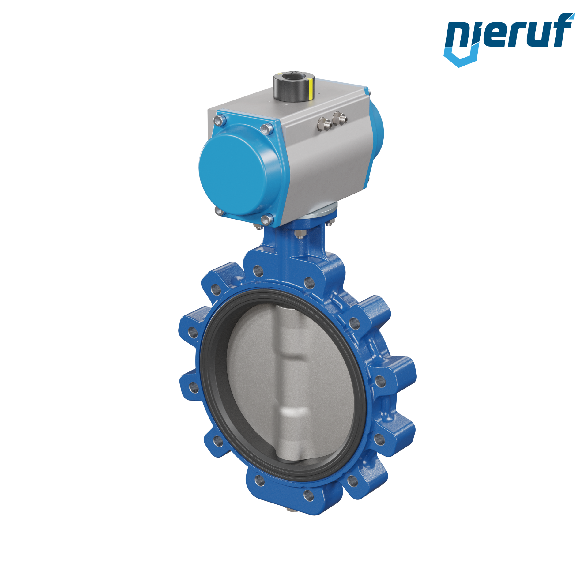 Butterfly valve DN 250 AK02 EPDM high temperature & FDA pneumatic actuator double acting