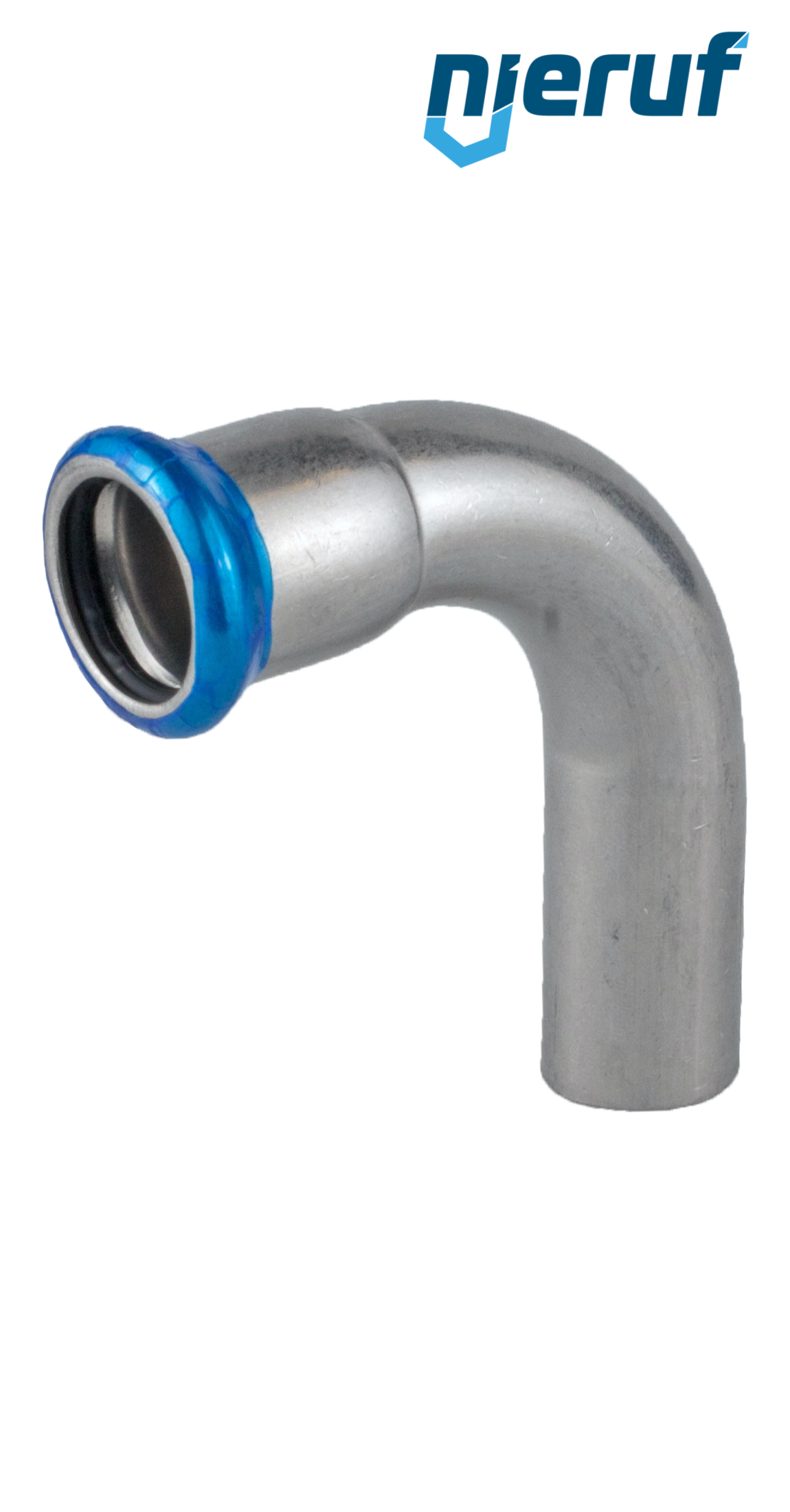 Elbow 90° Pressfitting F x M DN15 - 18,0 mm stainless steel