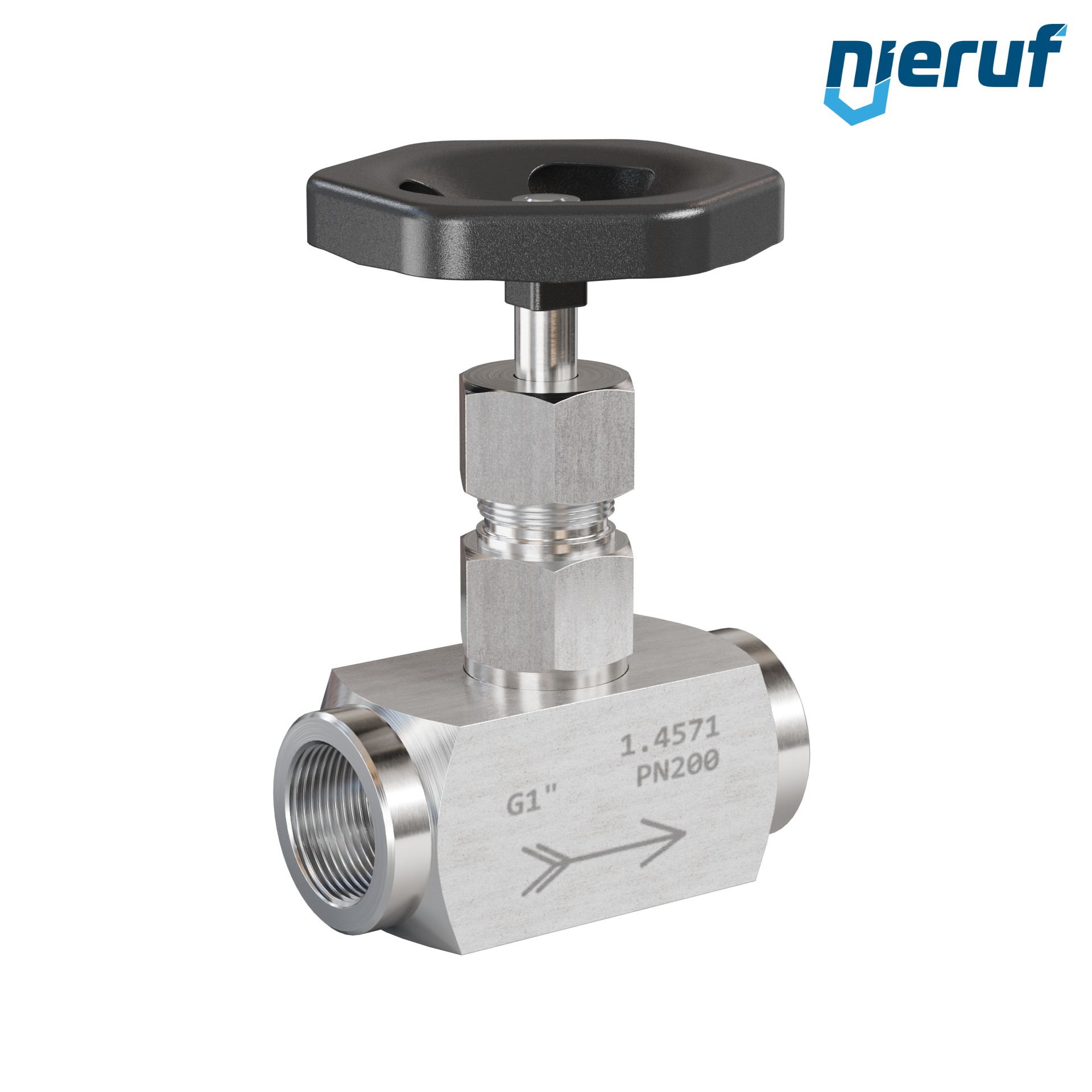 high pressure needle valve  1" inch NV01 stainless steel 1.4571 high pressure needle valve  1" inch NV01 stainless steel 1.4571