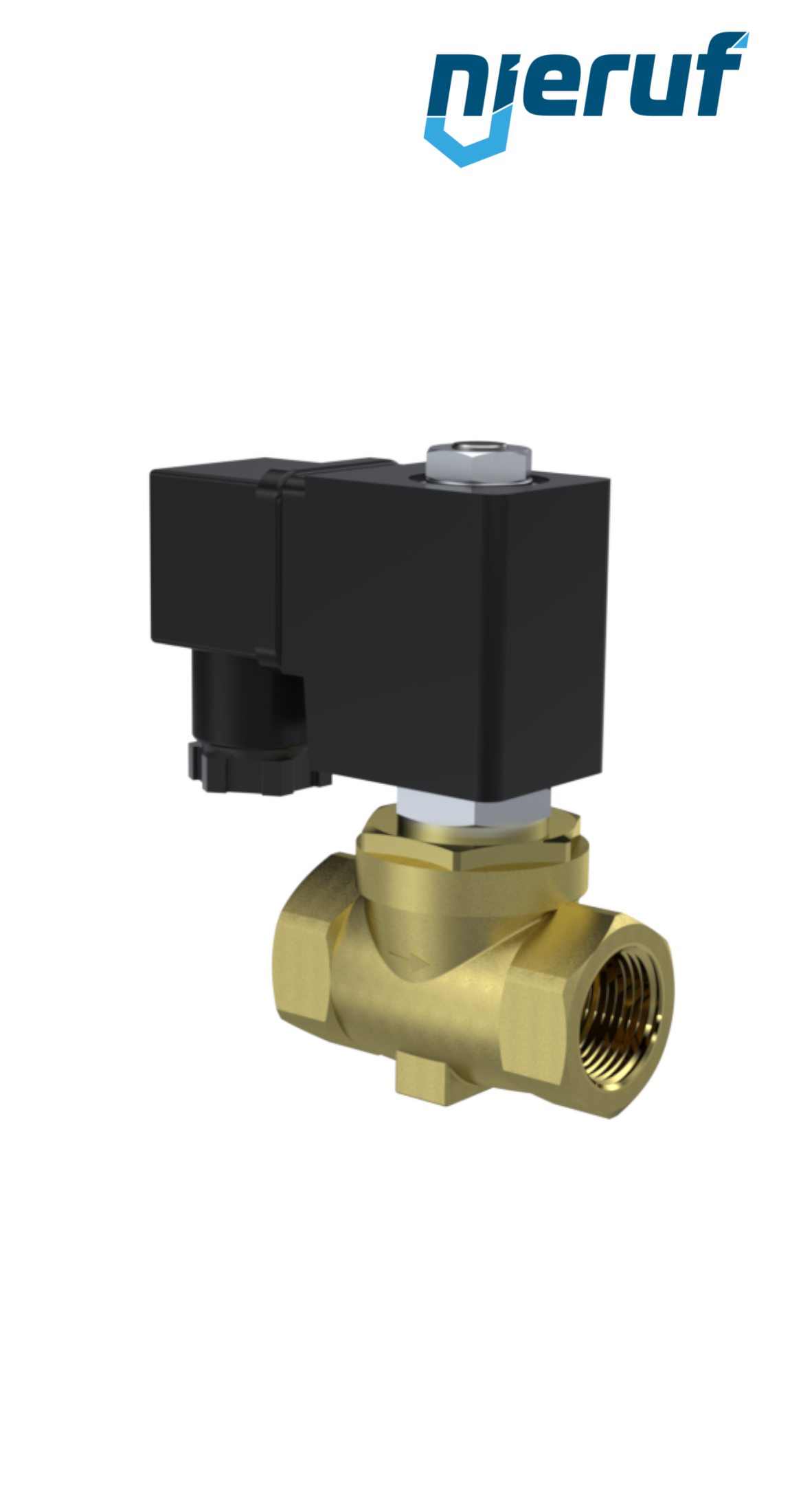 Solenoid valve G 1/4" Inch brass MV04 FKM 24V DC