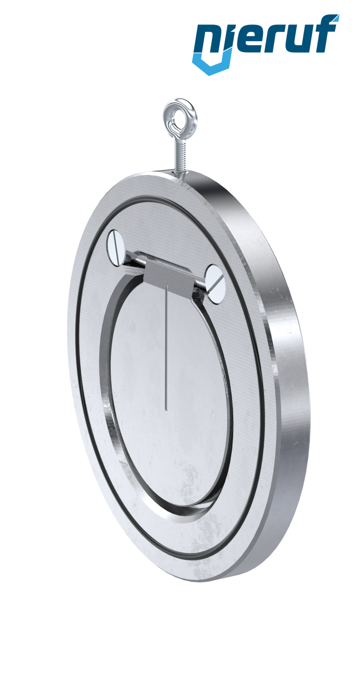 swing check valve DN125 ZR02 stainless steel A351 CF8M NBR