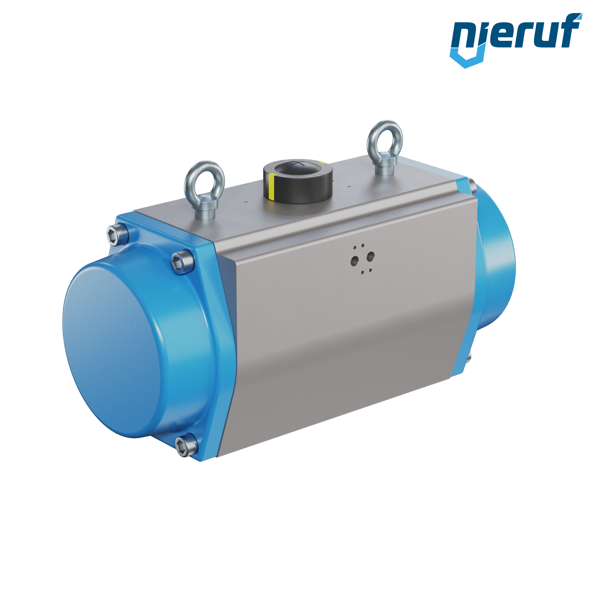 pneumatic actuator AN02 single acting, normally open GS-210 90° with 12 springs