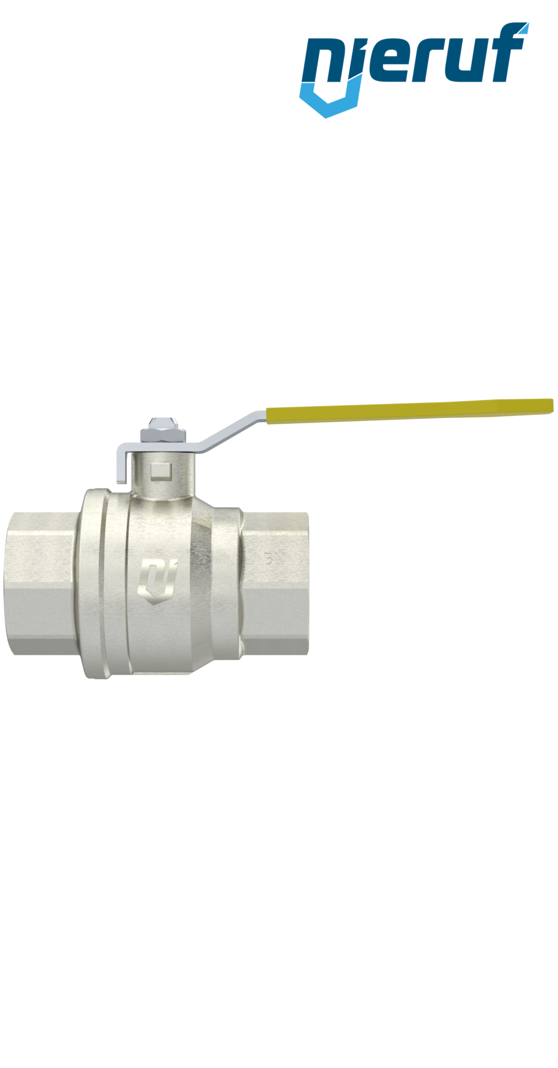 brass ball valve for gas DN8 - 1/4" inch GK14 female thread