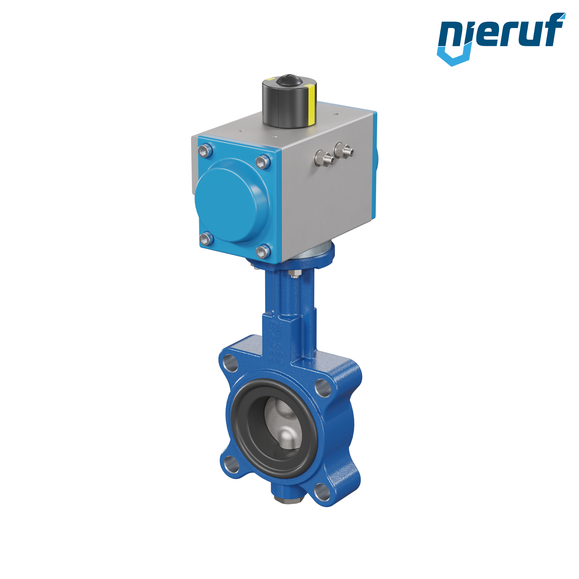 Butterfly valve DN 50 AK02 EPDM high temperature & FDA pneumatic actuator single acting normally closed