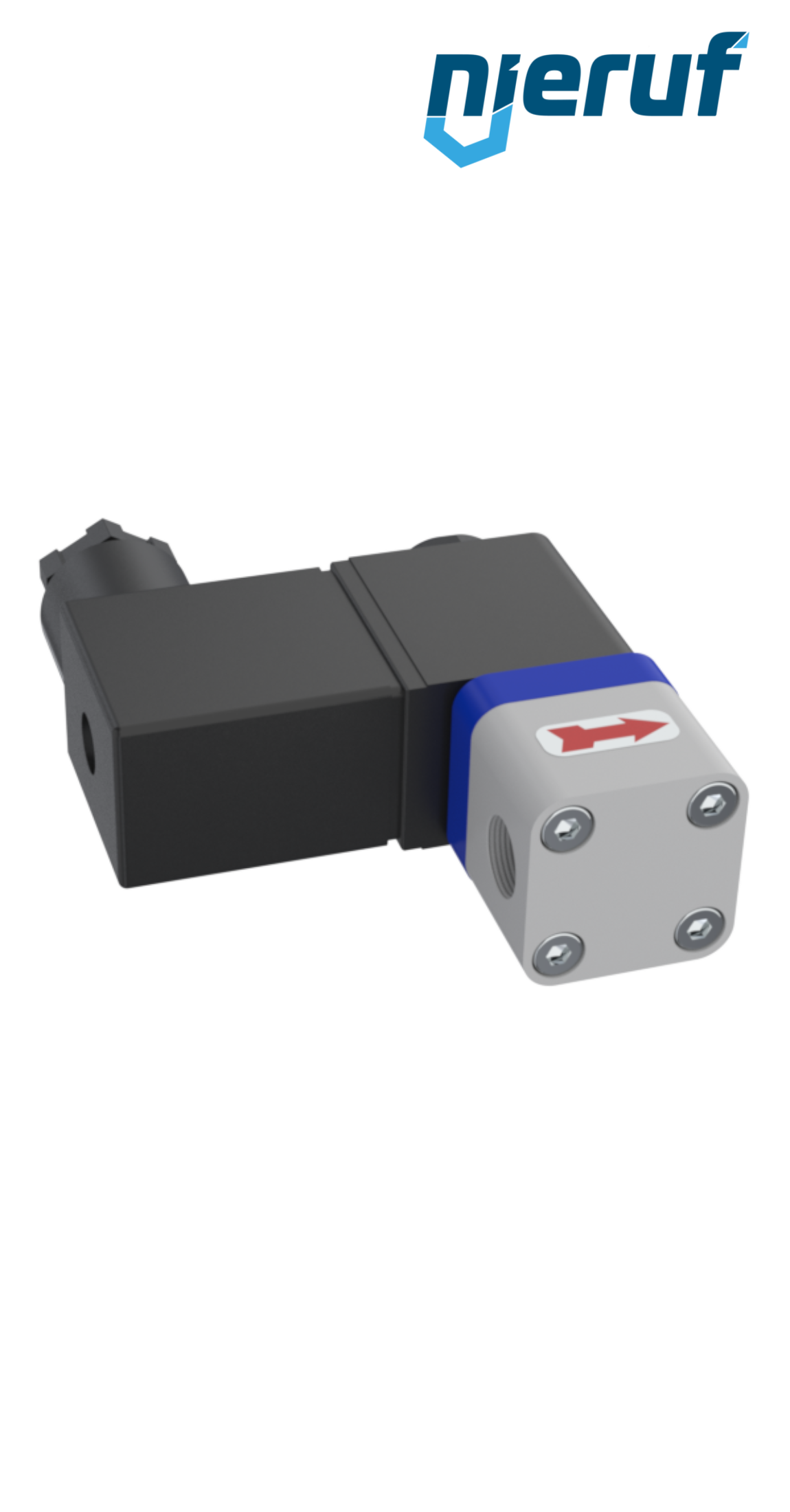 Solenoid valve DN2,0 PVC KV01 FKM 230V 50Hz