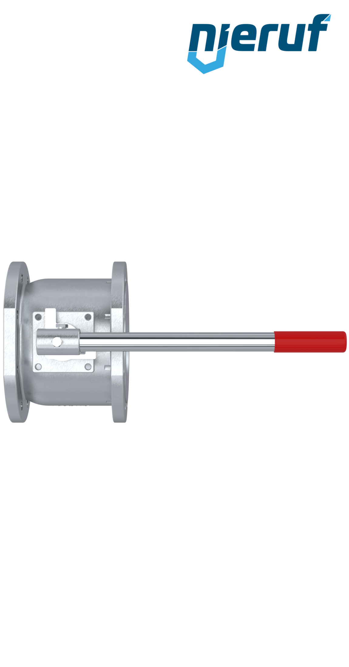 Compact ball valve stainless steel DN80 PN16 FK11