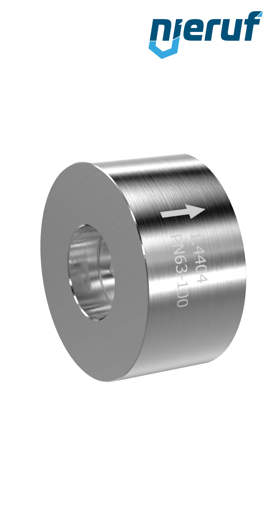 Check valve DN 100 stainless steel CF8M EPDM PN 61 - 100 (+ASME B16.5 / ANSI 600 and 900)