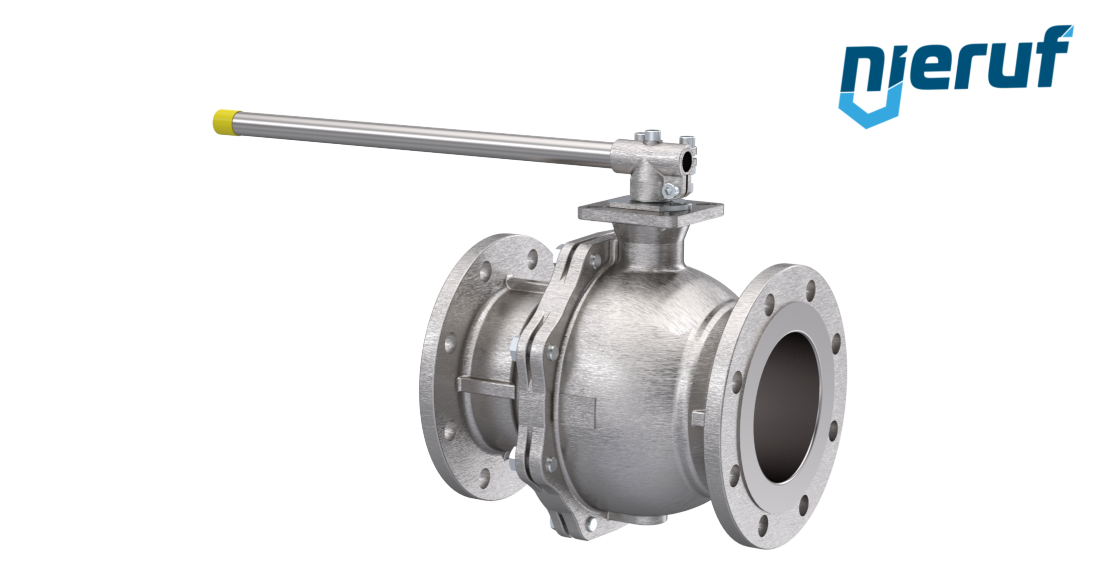 flange ball valve DN100 FK05 stainless steel 1.4408