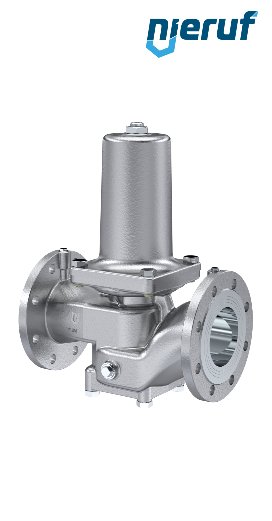pressure reducing valve DN80 DM13 stainless steel FPM / FKM 1.5 - 6.0 bar