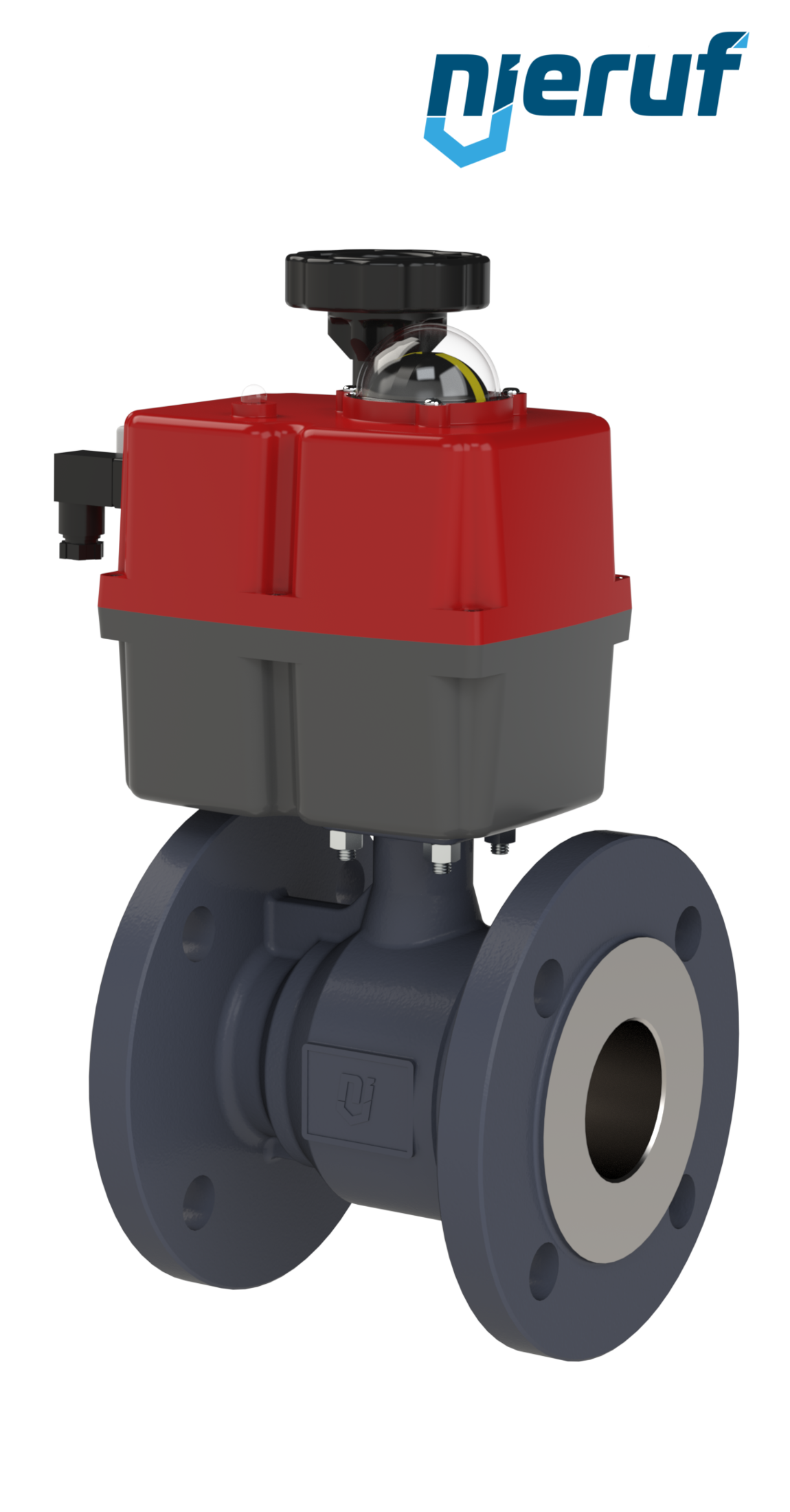automatic-flange ball valve DN25 - 1" inch EK04 24-240V