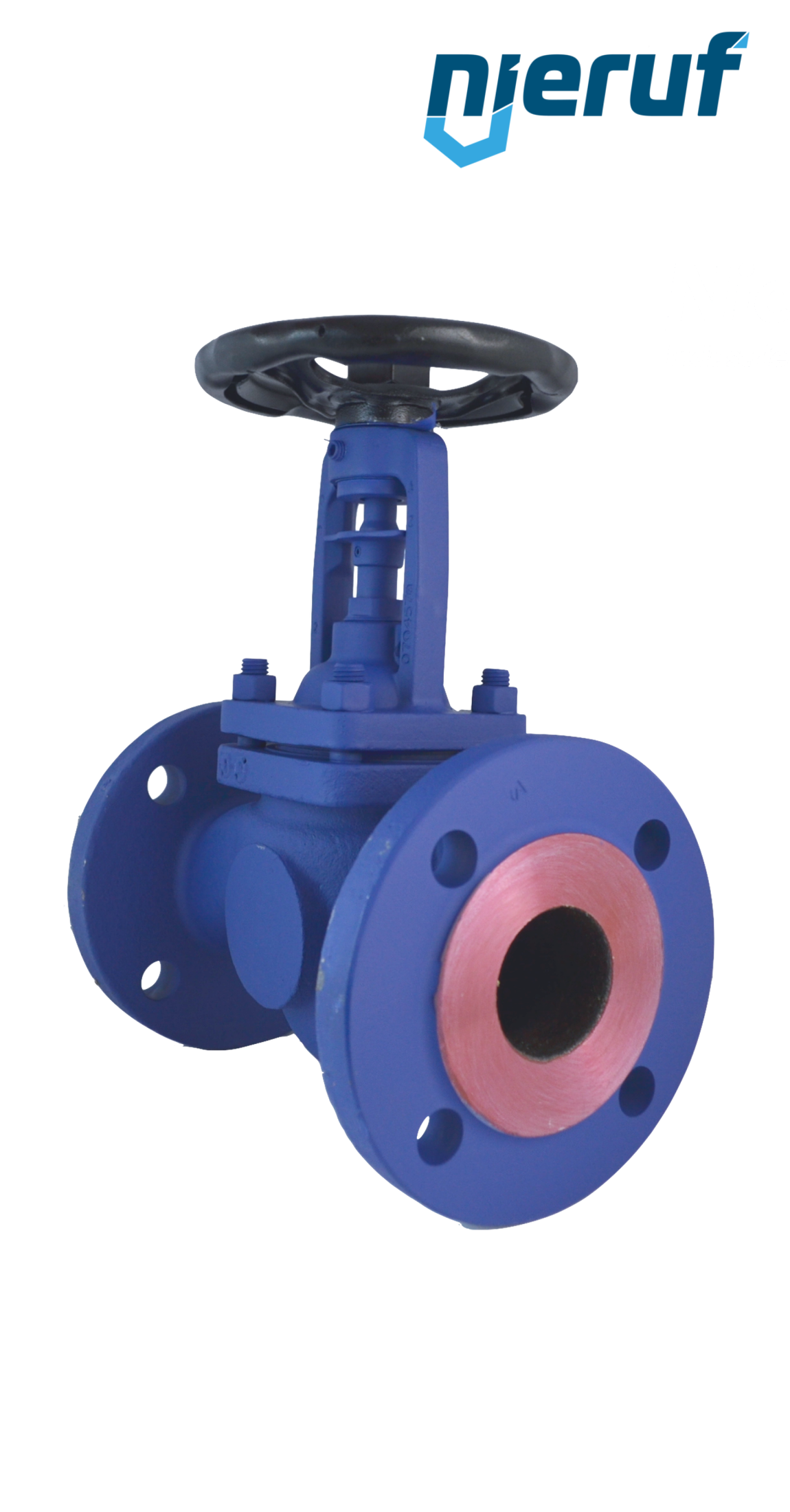 Globe valve DN 50 AV02 SG iron EN-JS1049 regulation cone