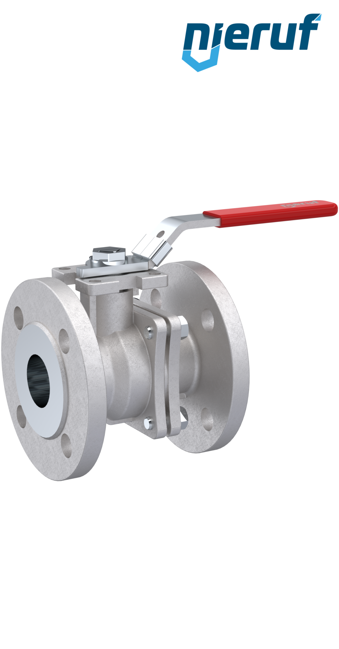 flange ball valve DN40 PN40 FK06 stainless steel 1.4408