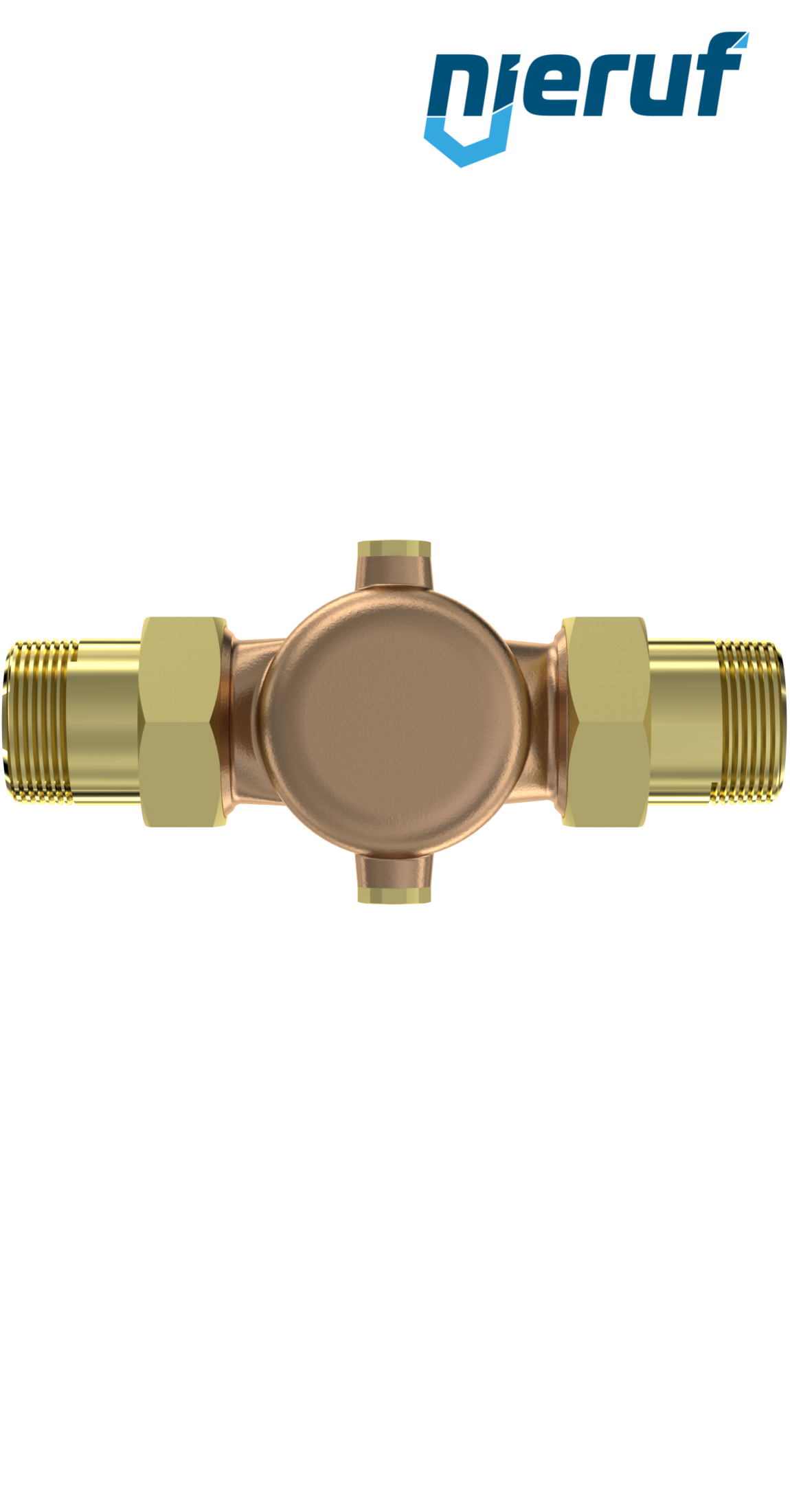 pressure reducing valve 1" inch male thread DM01 gunmetal EPDM 0.5 - 2.0 bar