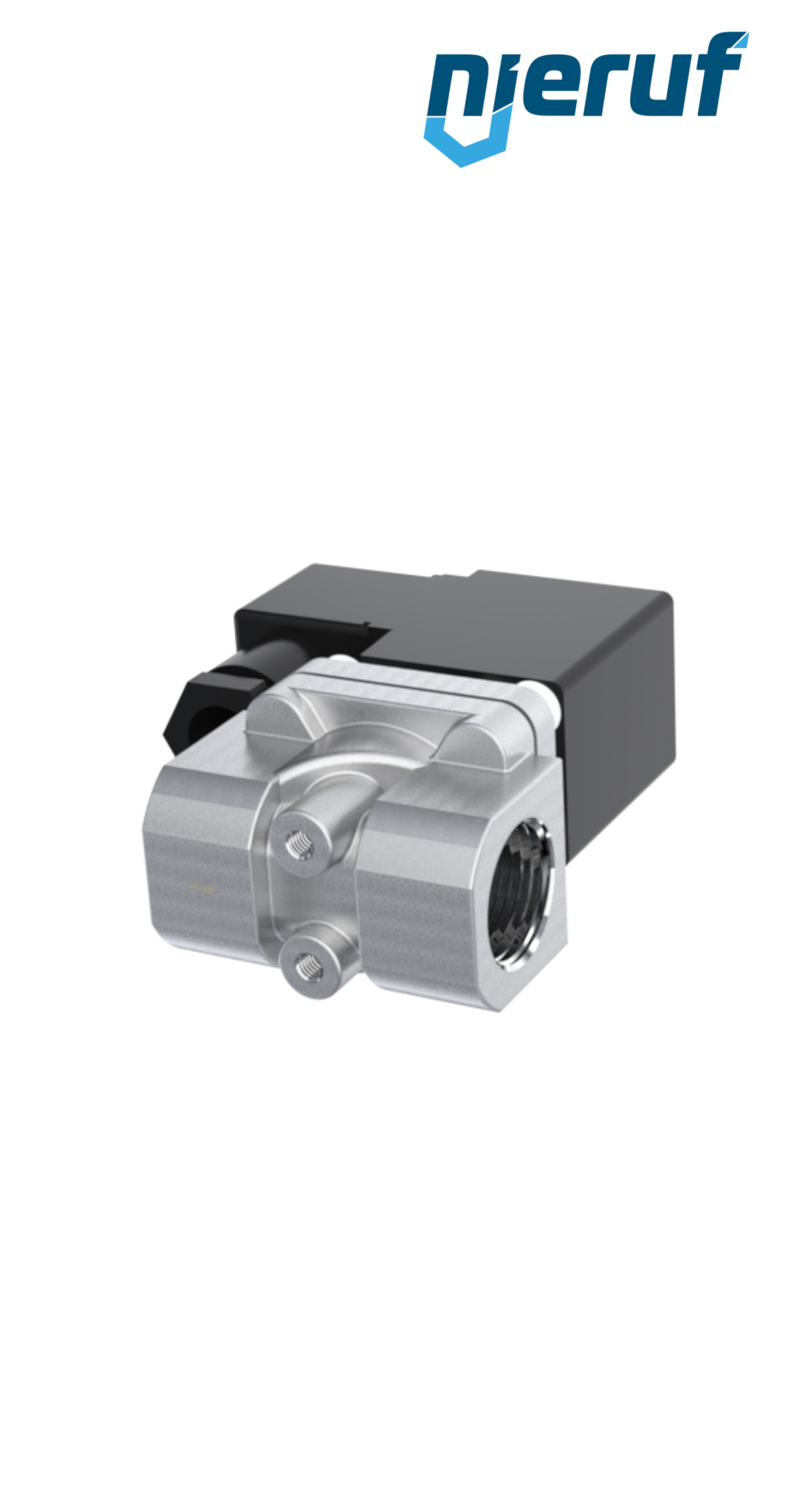 Solenoid valve G 1/4" Inch stainless steel EV07 FKM 230V 50Hz