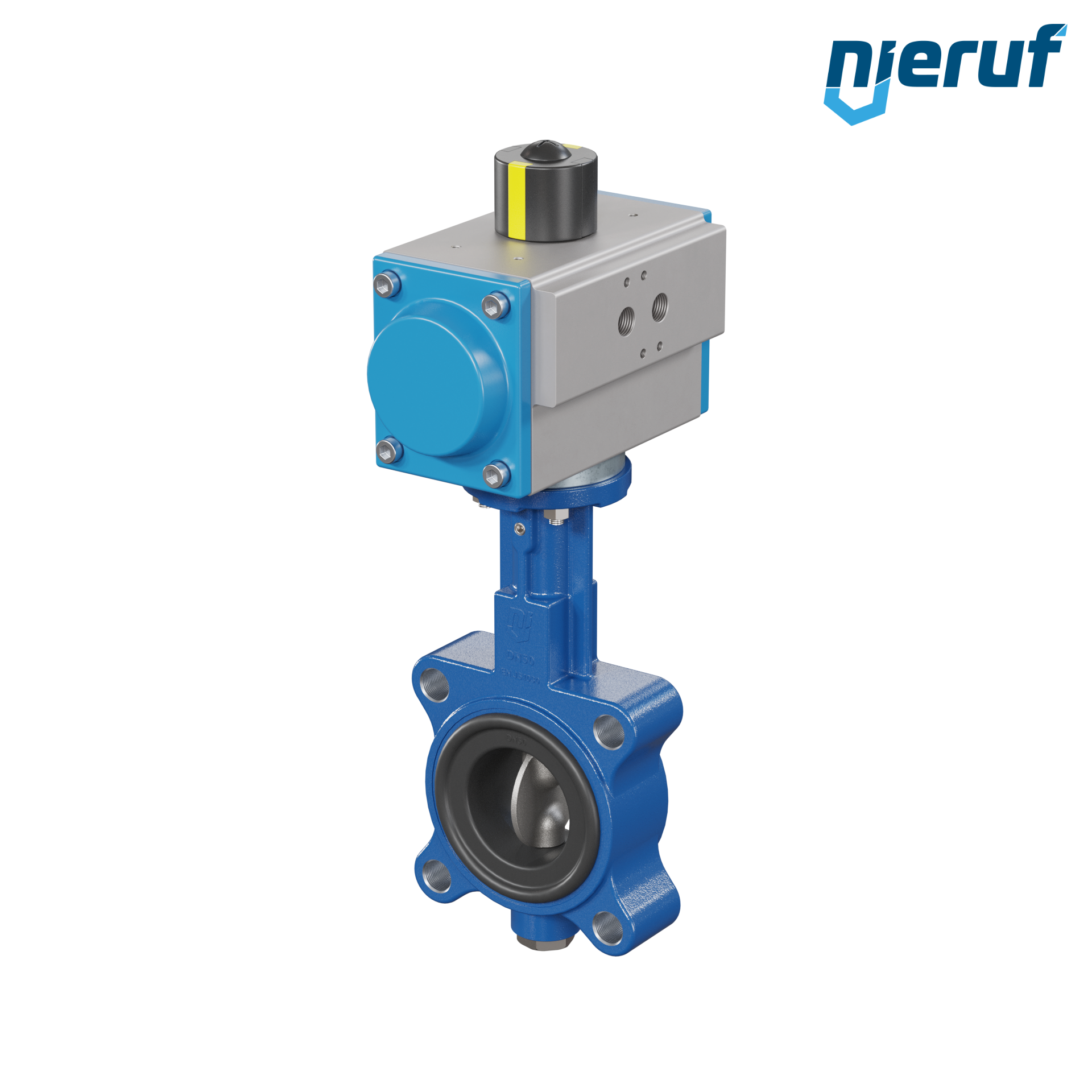 Butterfly valve DN 50 AK02 EPDM high temperature & FDA pneumatic actuator single acting normally open