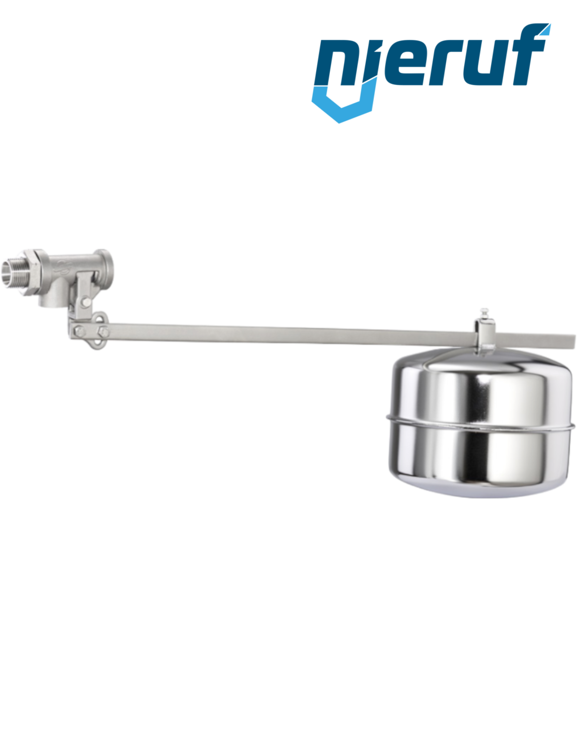 Float valve 2 1/2" inch stainless steel FKM SW04 floats: in stainless steel