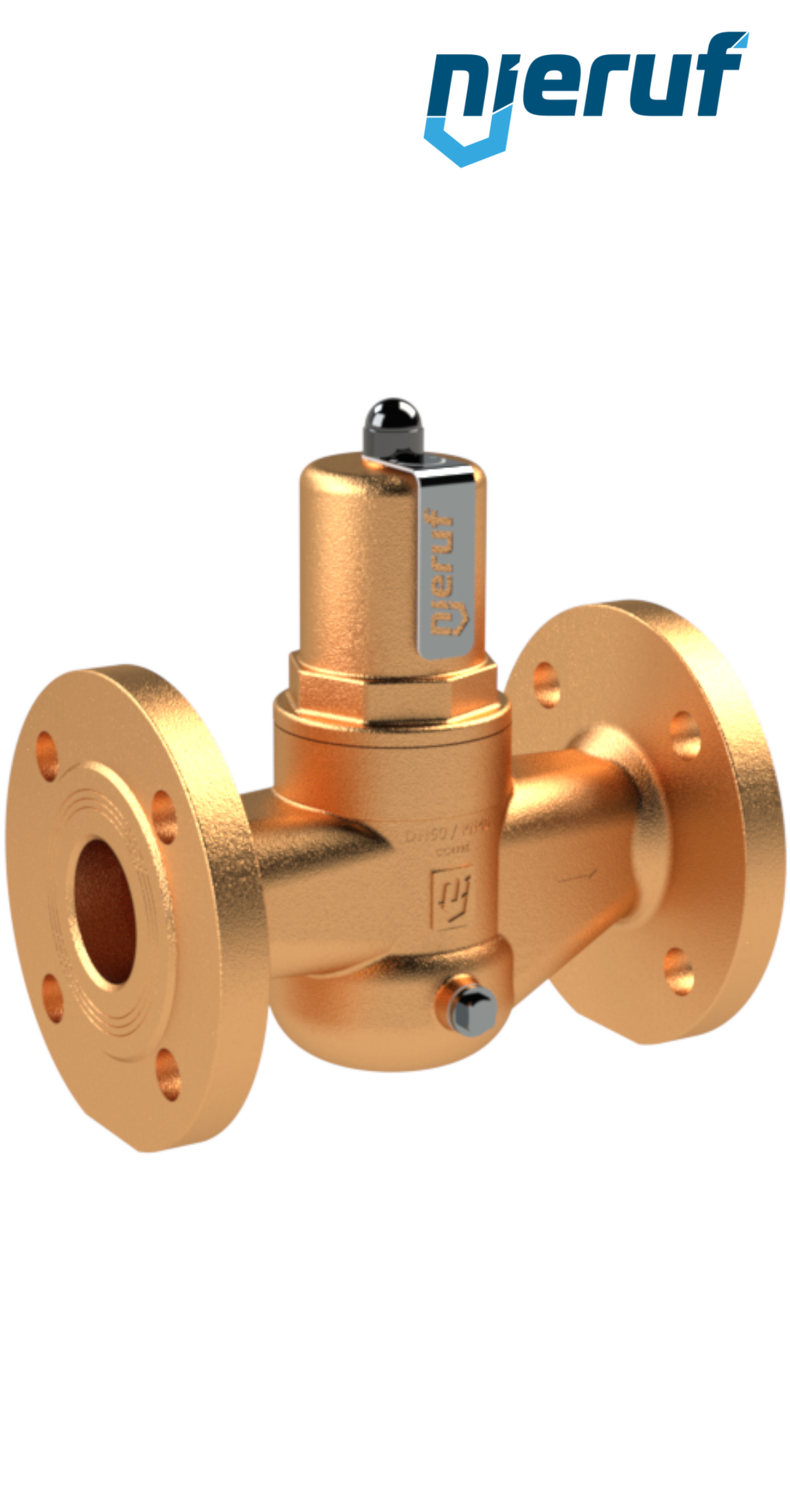 pressure reducing valve DN 20 PN16 DM06 gunmetal/brass FKM 1.0 - 8.0 bar