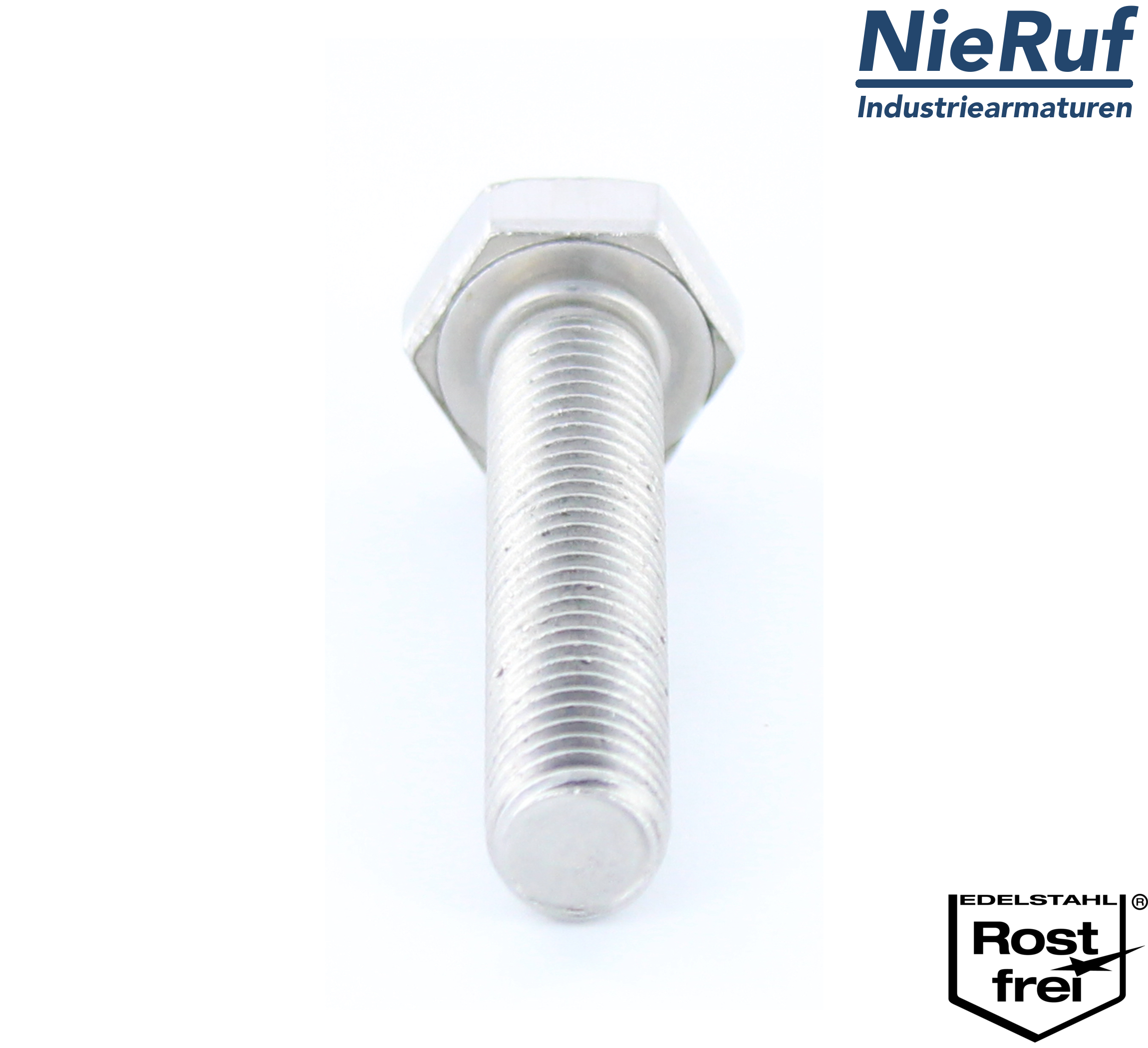 screw M16x90 mm steel plated