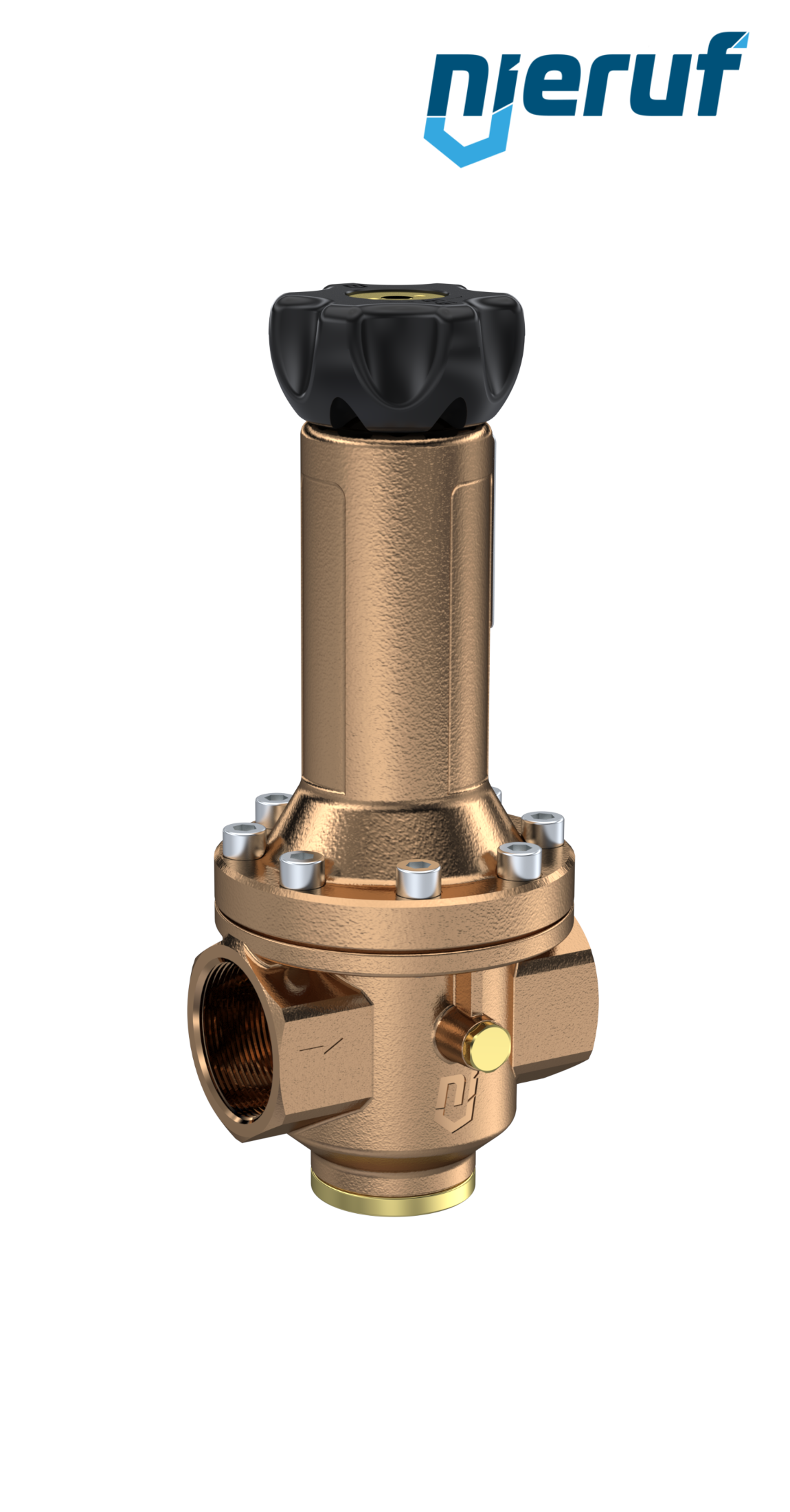 precision-pressure reducing valve with secondary venting 1 1/2" inch DM14 gunmetal FKM 0.5 - 15 bar