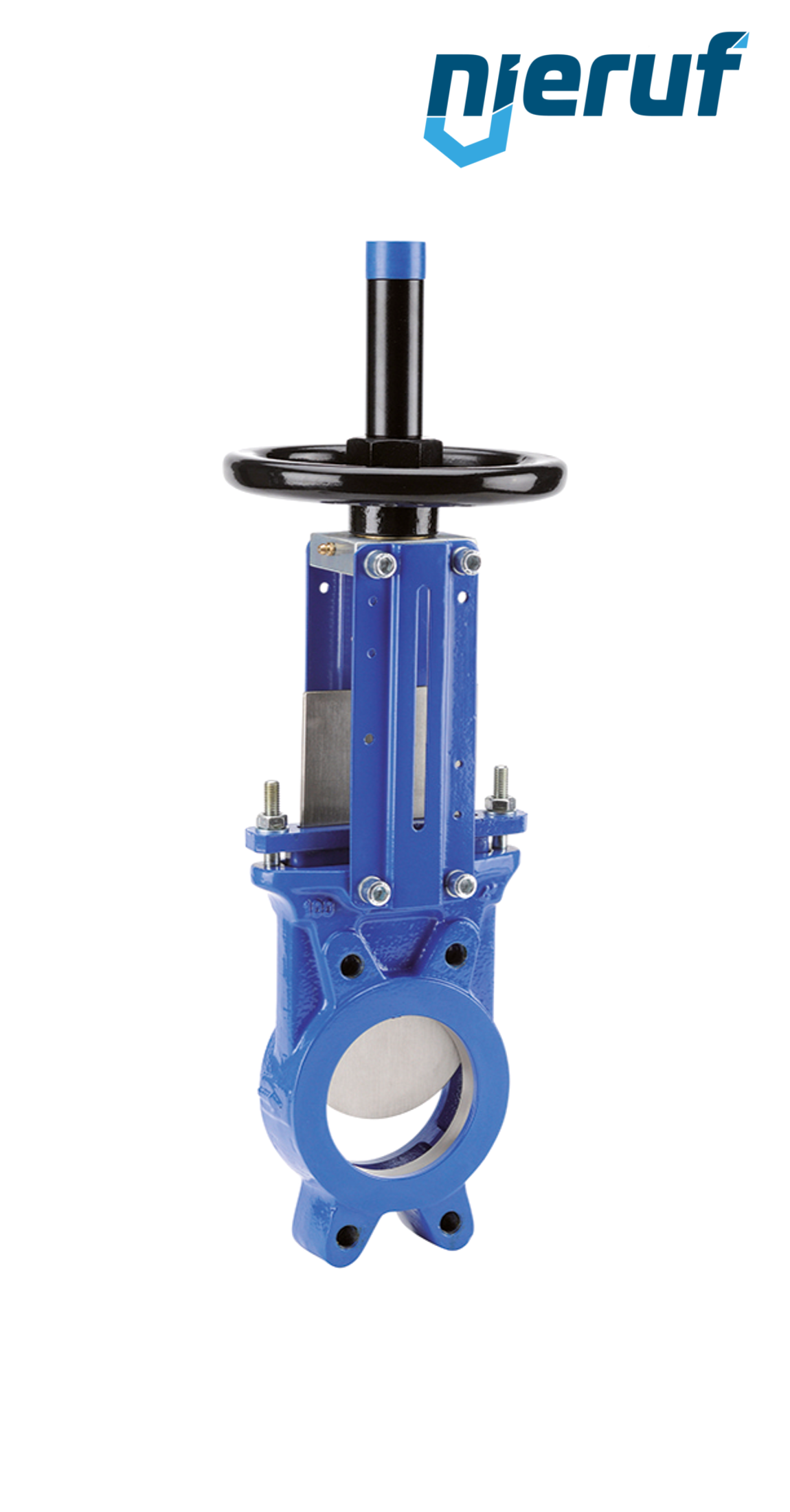 Knife gate valve DN 100 SR02 EPDM handwheel