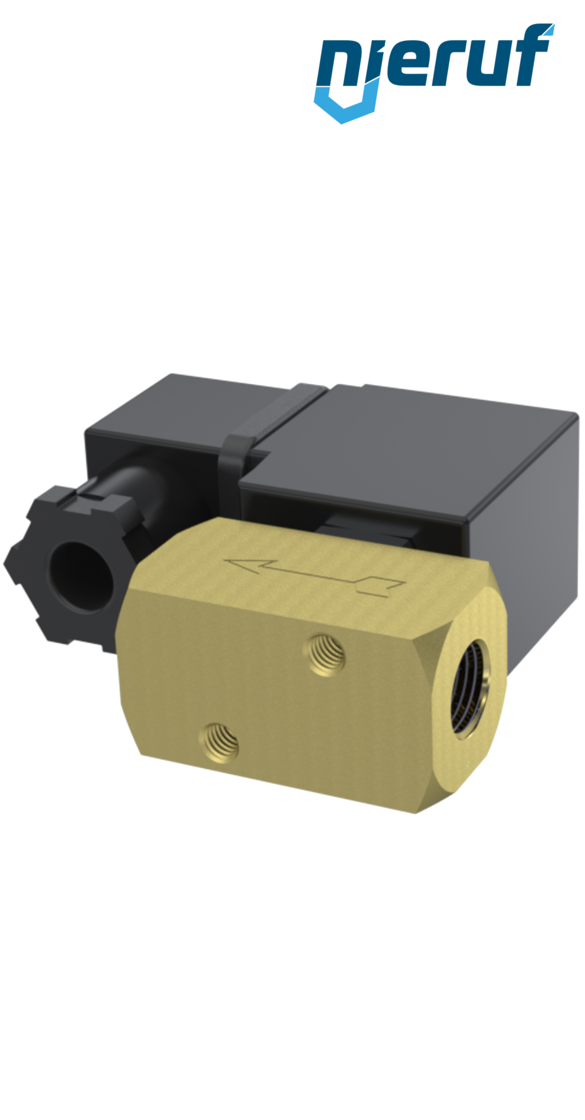 Solenoid valve DN2,0 G 1/4" Inch brass MV08 EPDM 24V DC