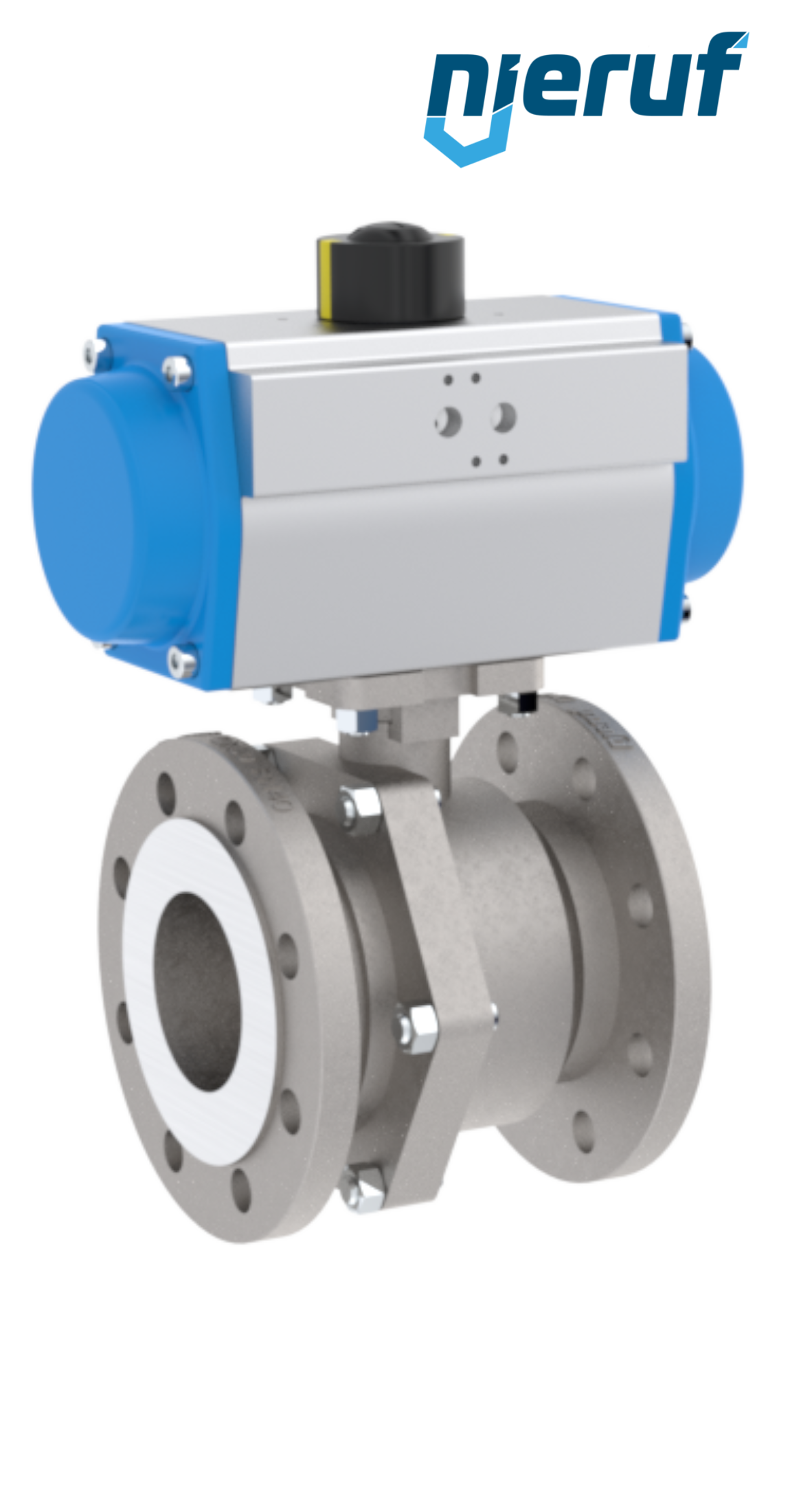 ball valve with actuator DN80 PK05 pneumatic actuator single acting