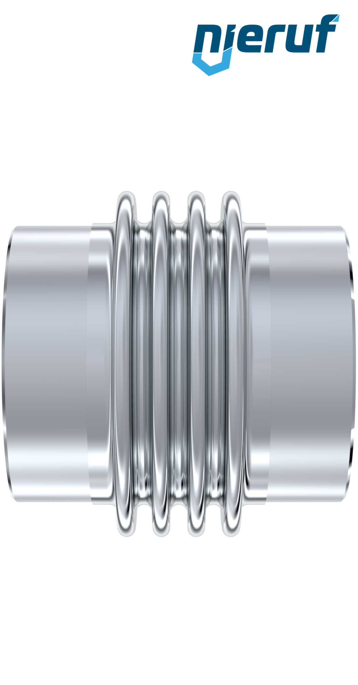 Axial expansion joint DN125 - 139,7mm type KP05 welding ends and stainless steel-bellows