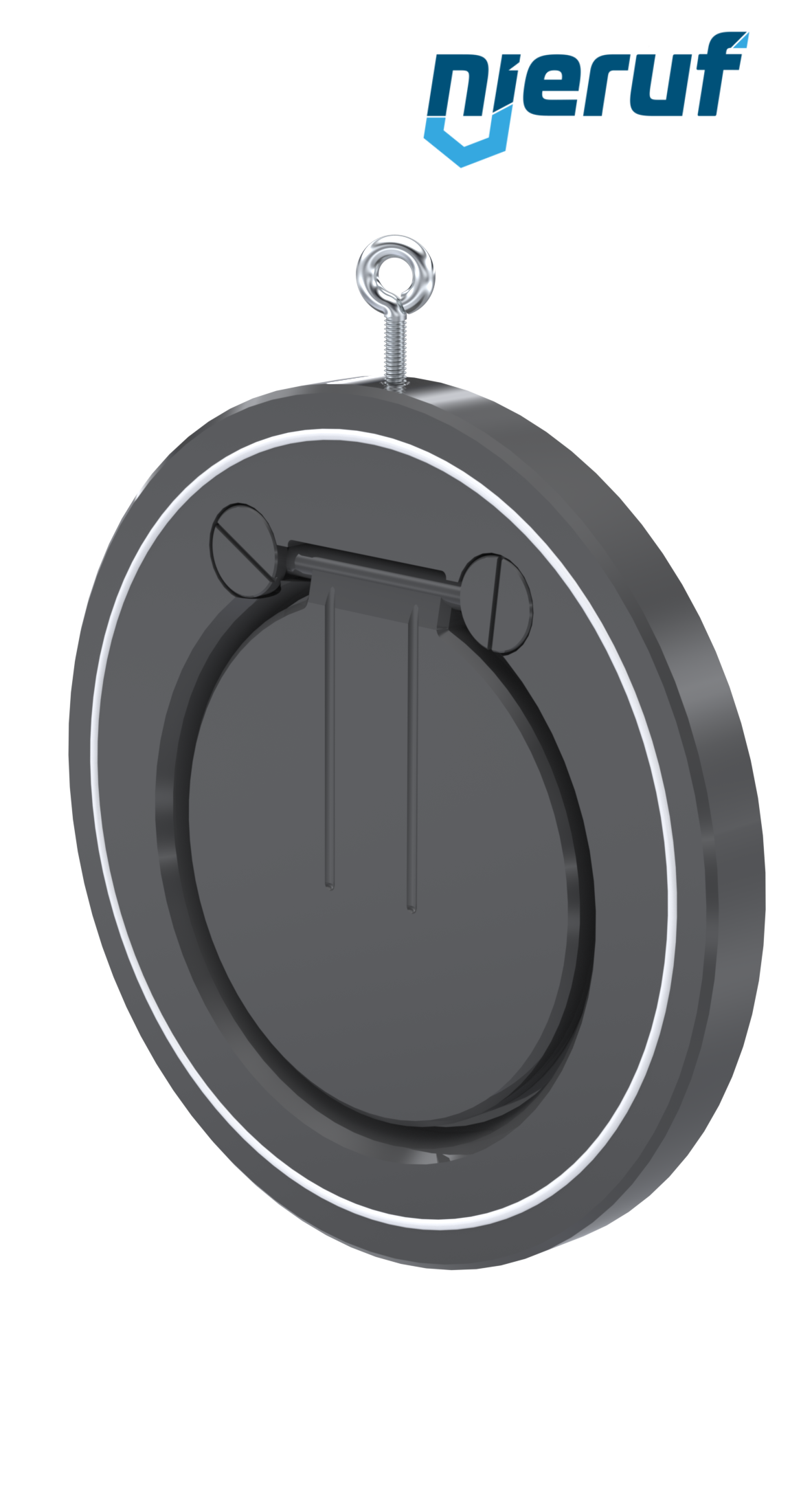 swing check valve DN150 ZR05 plastic PVC-U PTFE