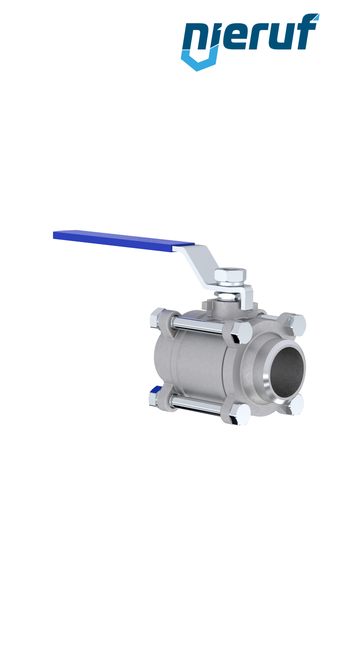 ball valve made of stainless steel DN10 - 3/8" inch GK04 with butt weld