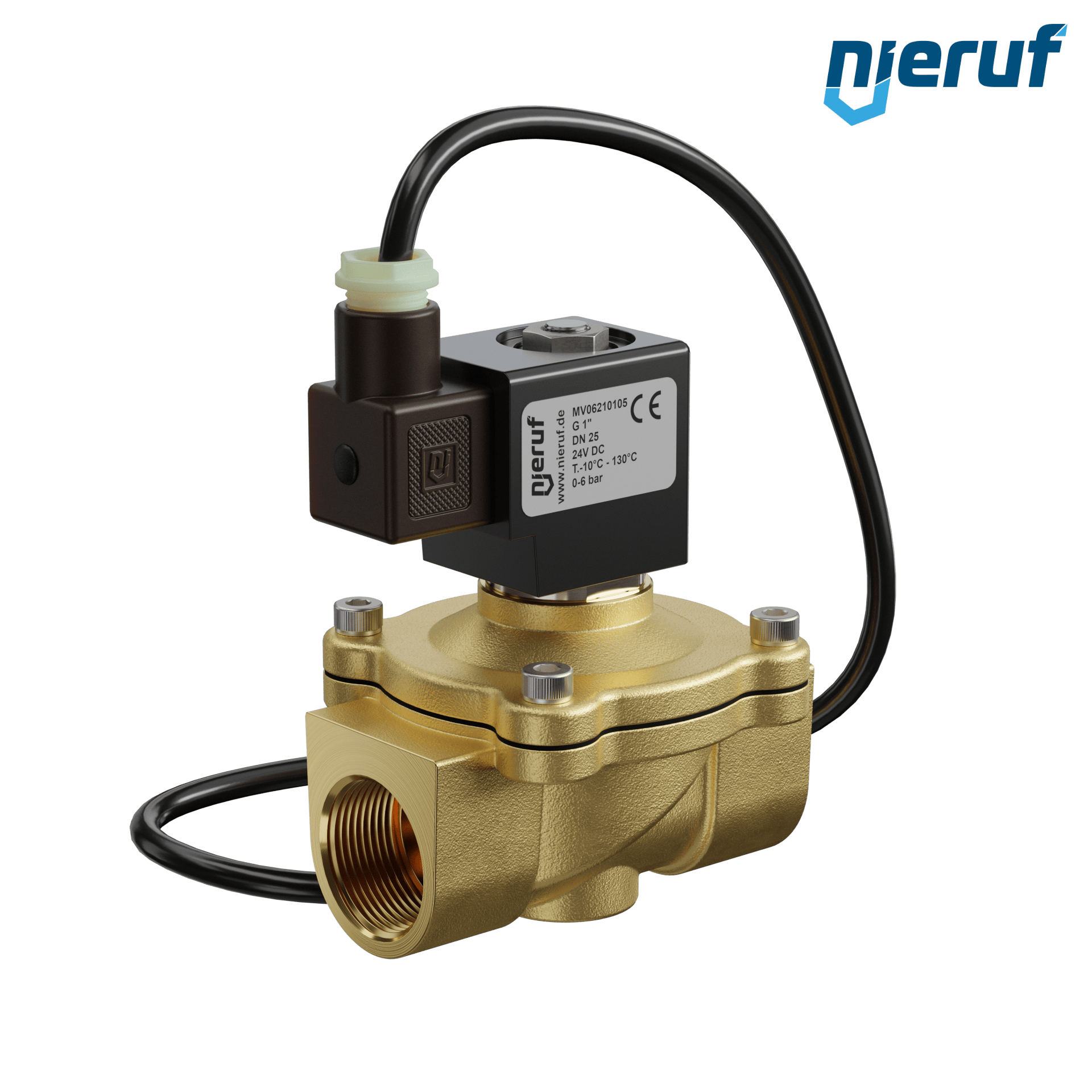 ATEX-Solenoid valve DN25 G 1" Inch EPDM brass