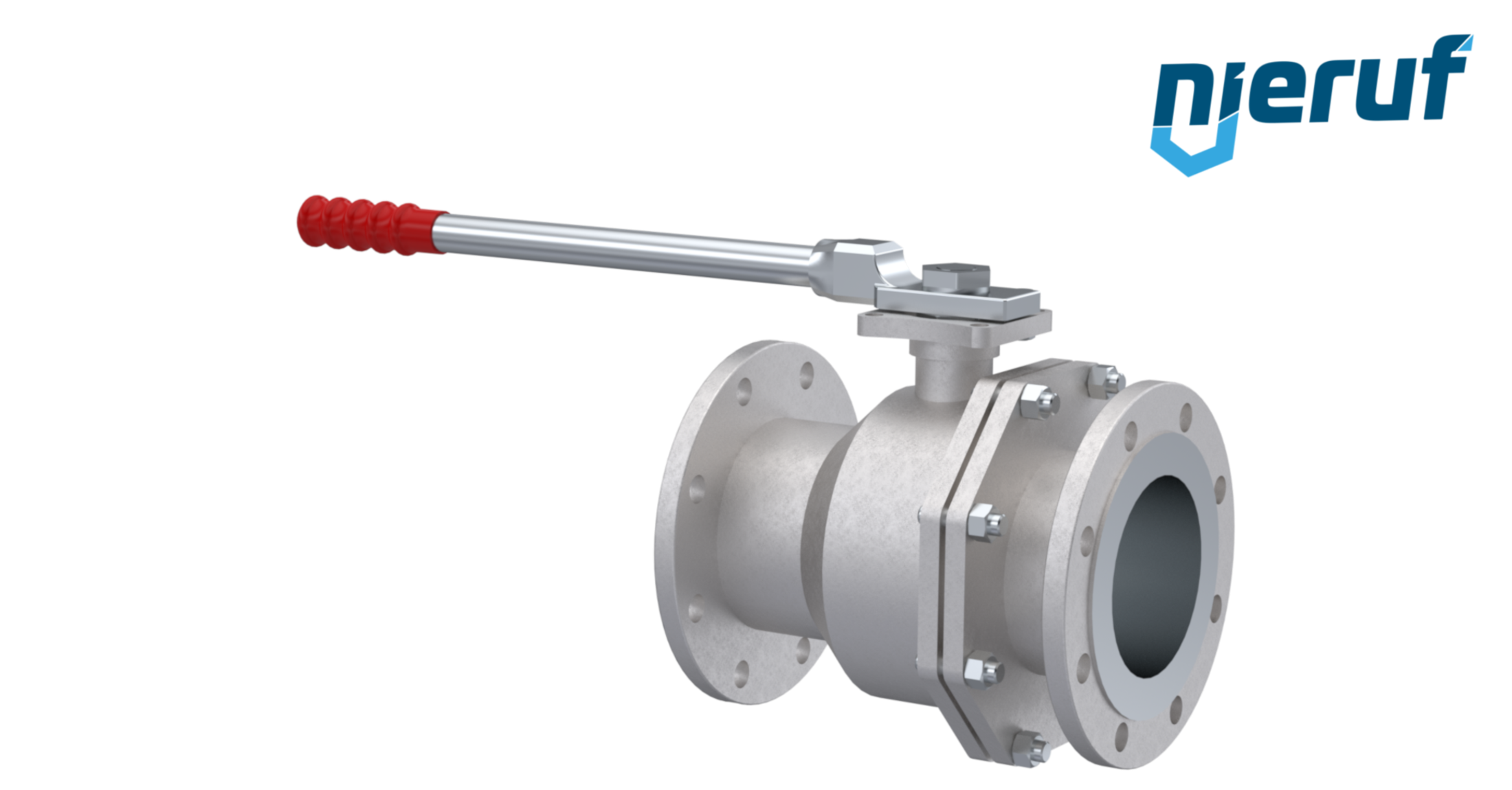 flange ball valve DN125 PN16 FK06 stainless steel 1.4408