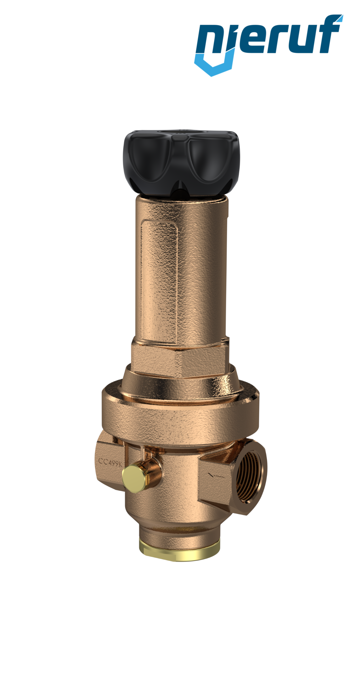 precision-pressure reducing valve with secondary venting 1" inch DM14 gunmetal EPDM 0.5 - 15 bar