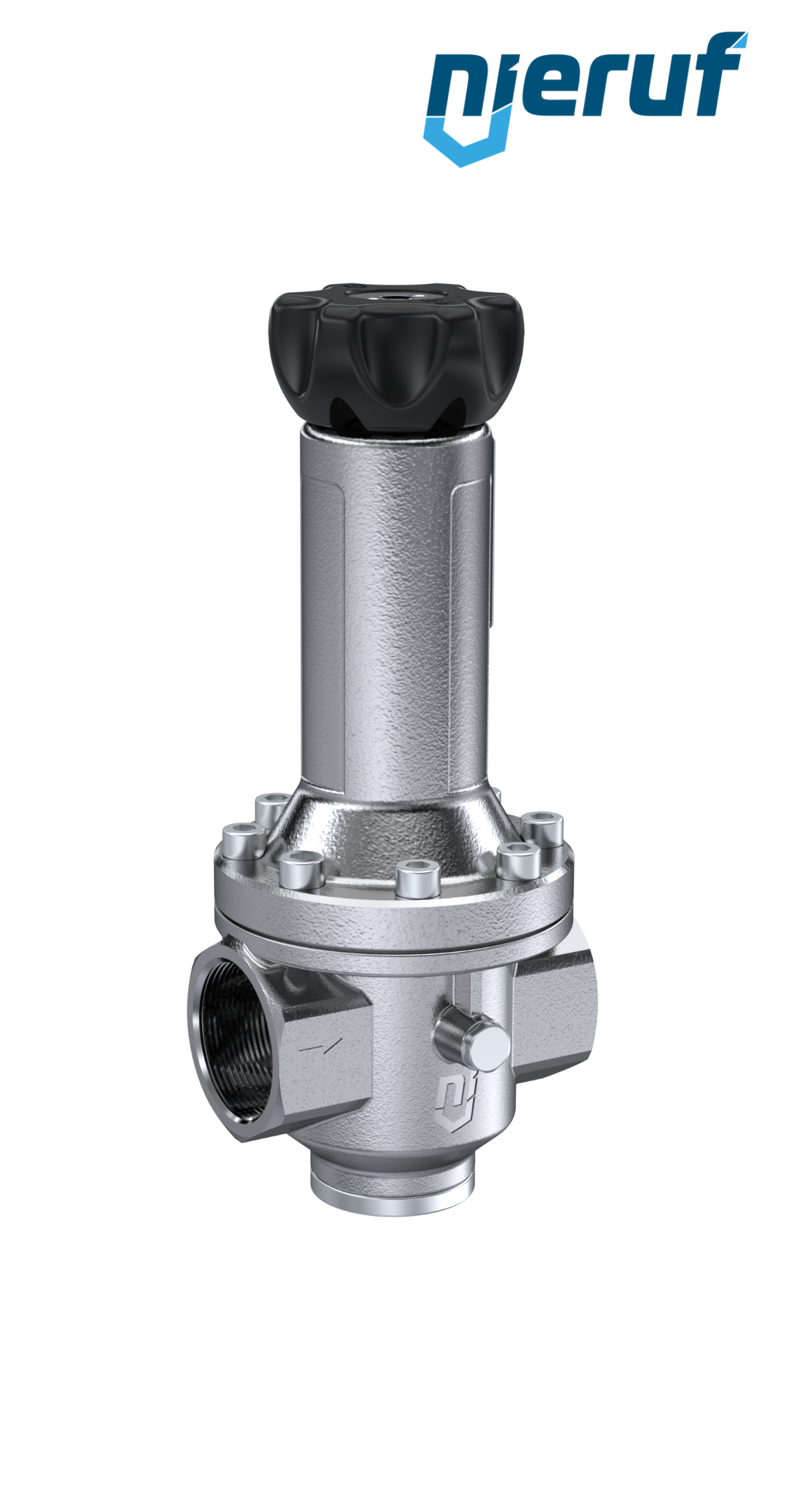 precision-pressure reducing valve with secondary venting 1 1/2" inch DM15 stainless steel EPDM 0.5 - 15 bar