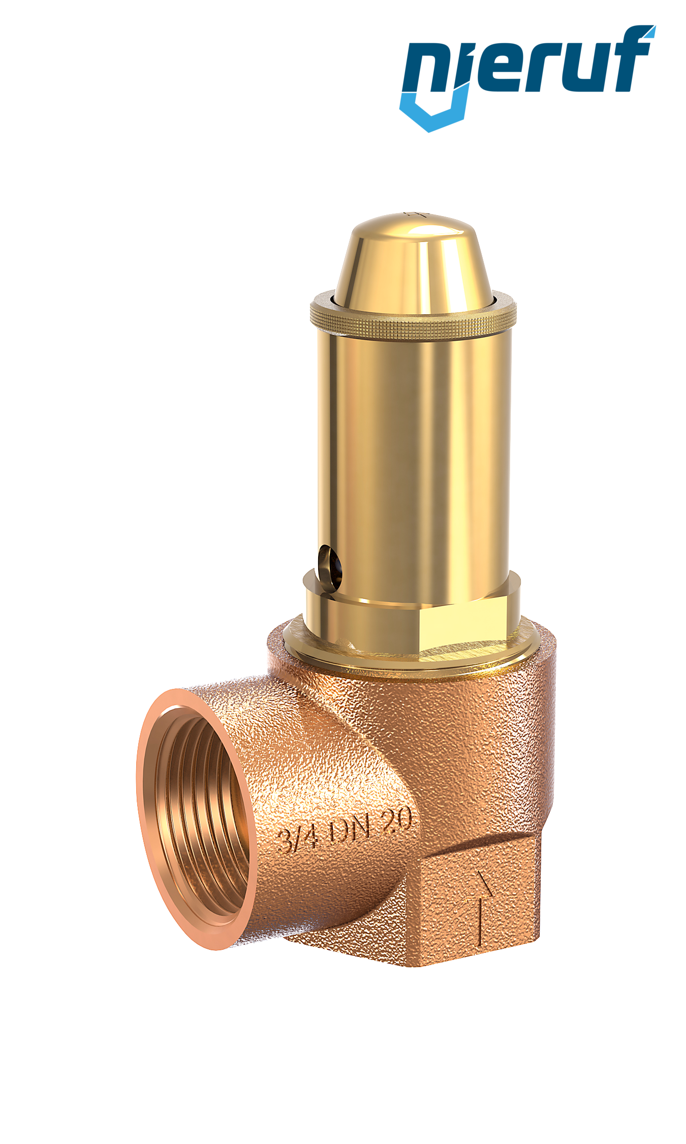 diaphragm-safety valve 3/4" x 3/4" fm NBR SV16