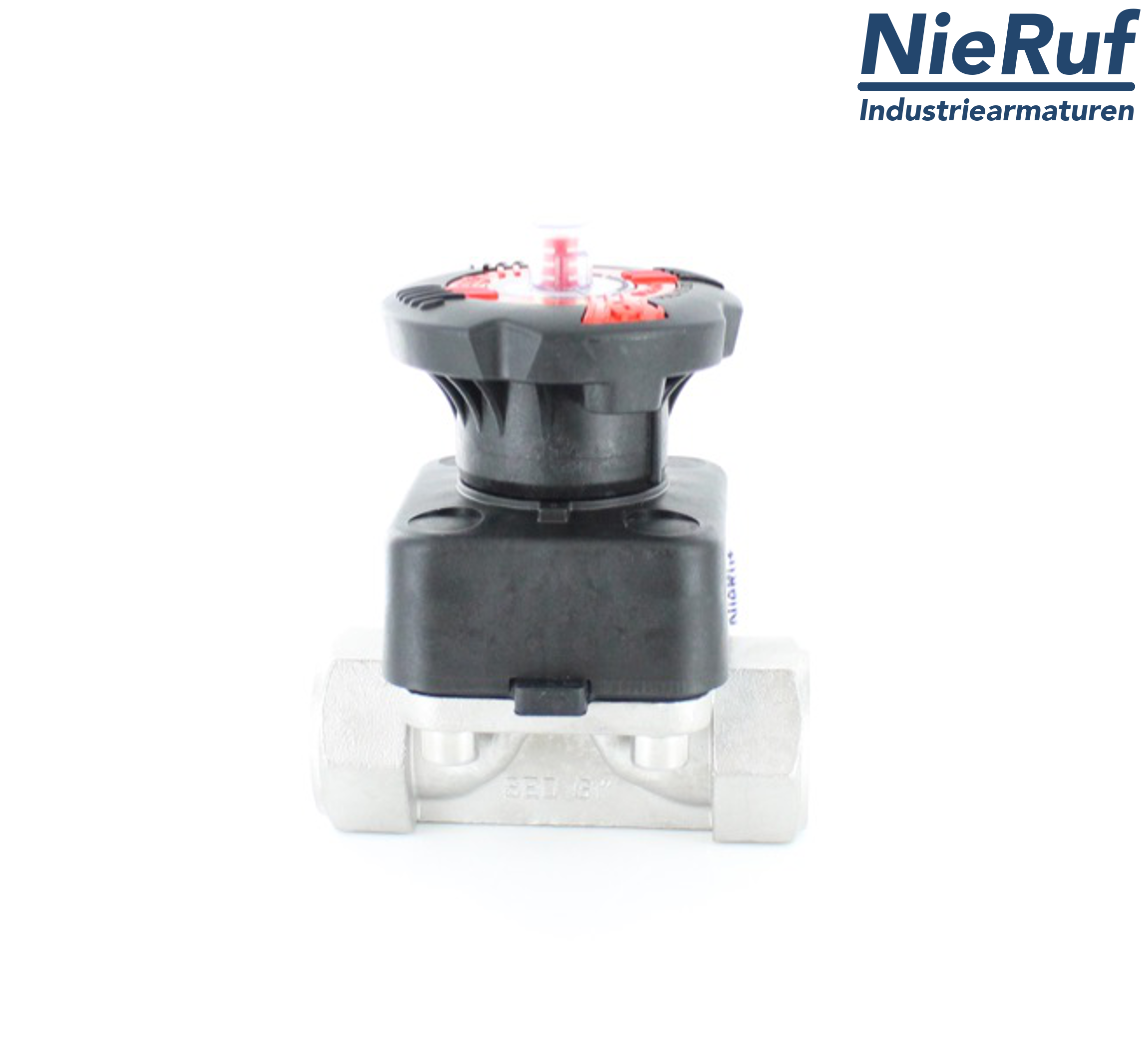 stainless steel-diaphragm valve 1 1/2 Inch membrane PTFE/EPDM one-piece female thread BSP