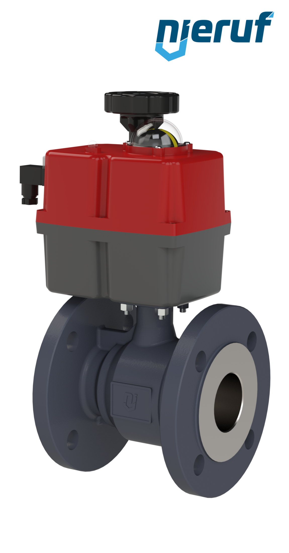 automatic-flange ball valve DN40 - 1 1/2" inch EK04 24V