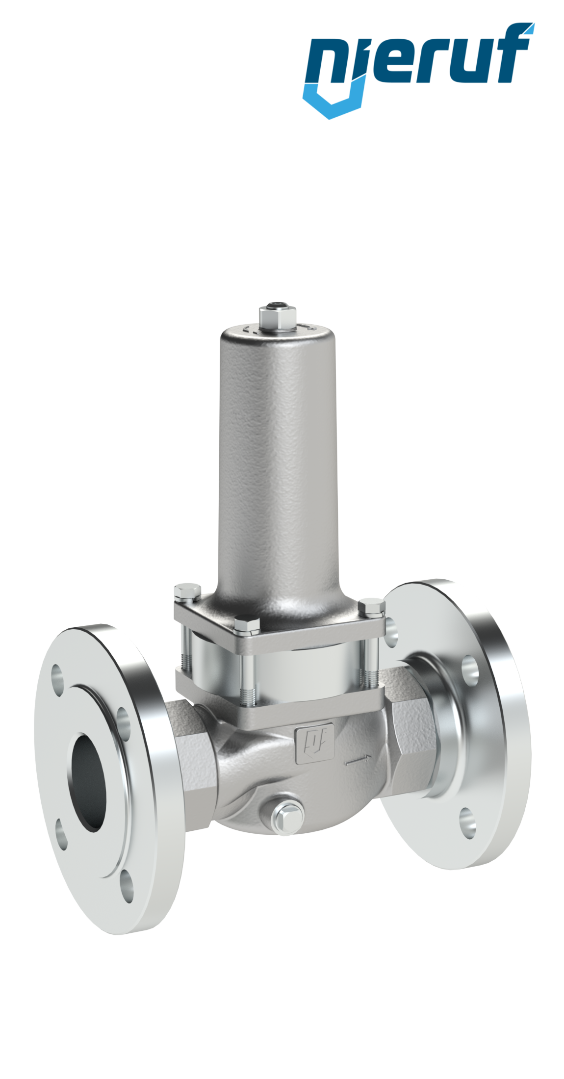 Piston-pressure reducing valve DN40 DM11 flange ANSI 150 stainless steel FPM / FKM 2.0 - 20.0 bar