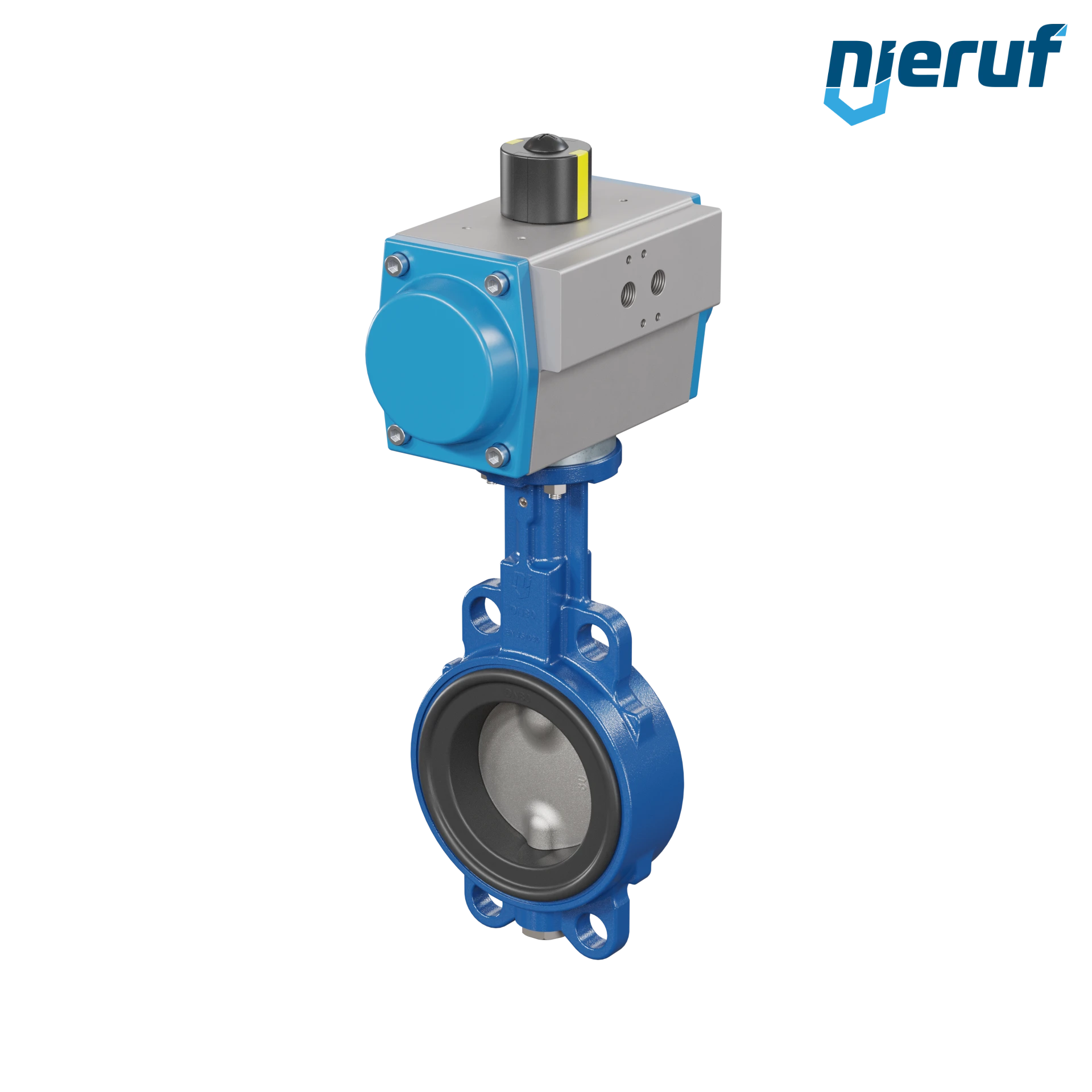 Butterfly valve DN 80 AK01 EPDM high temperature & FDA pneumatic actuator double acting