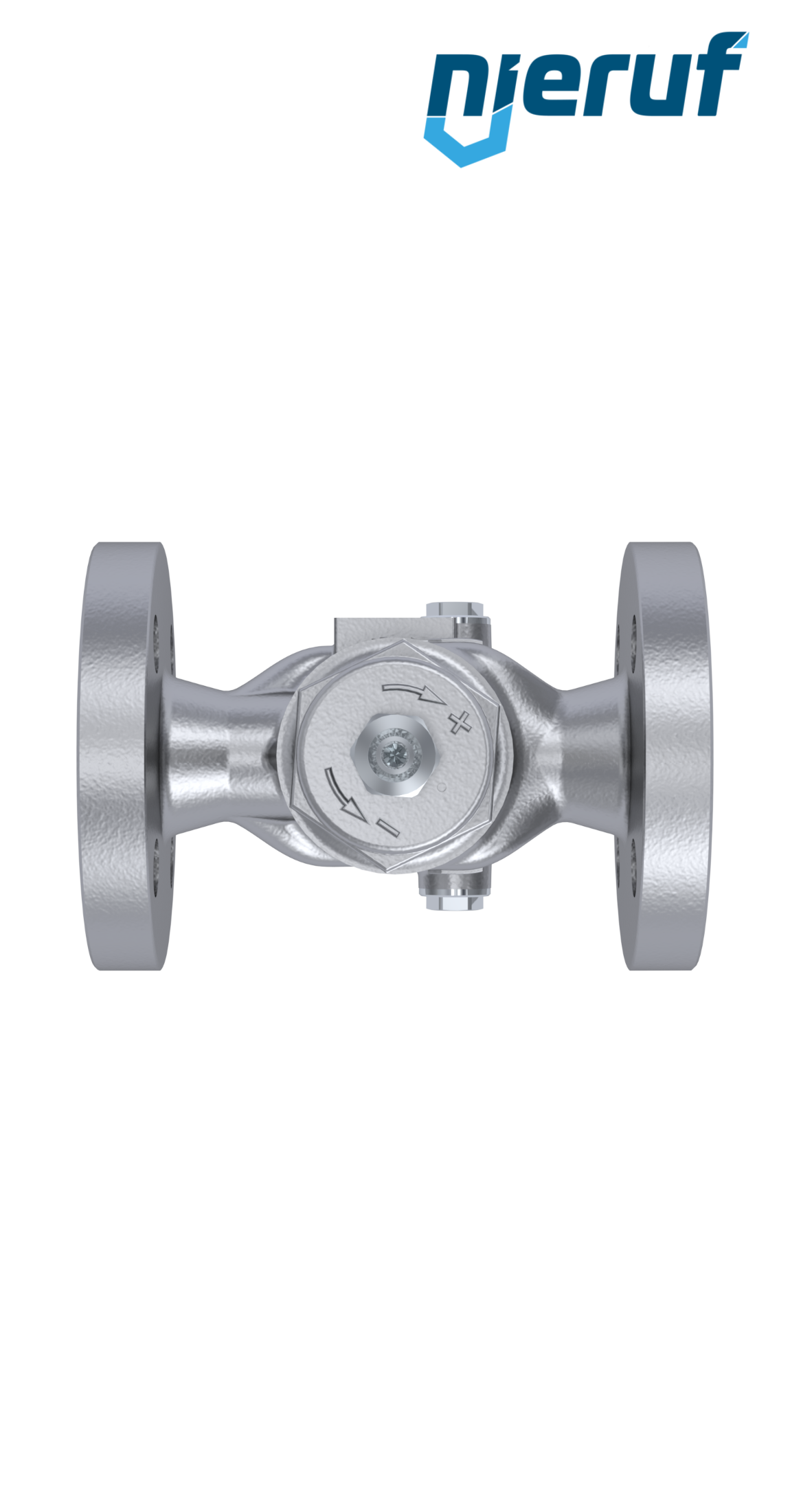 Flange-pressure reducing valve DN15 DM13 flange ANSI 150 stainless steel FPM / FKM 1.5 - 6.0 bar